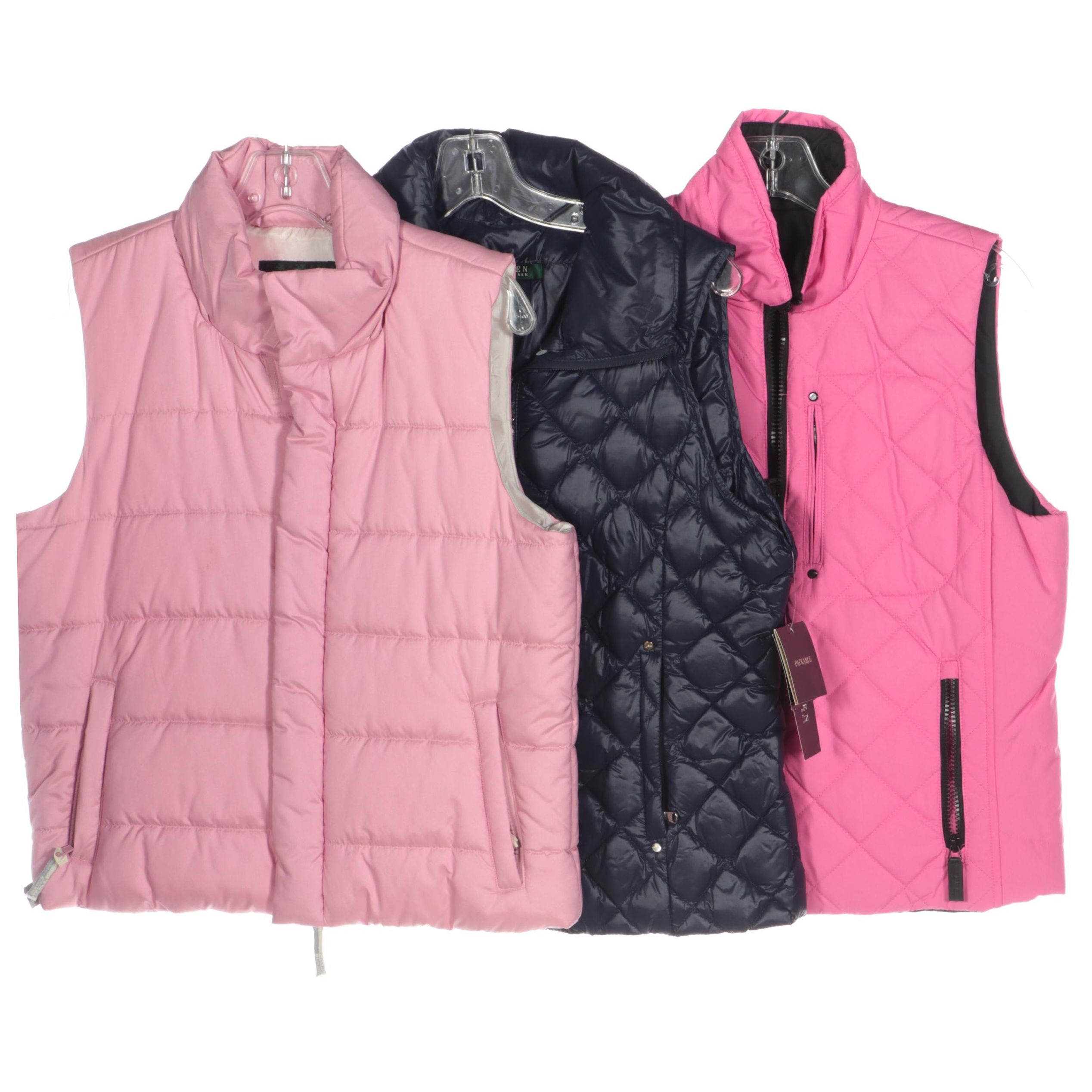 Ralph Lauren Brand Quilted Puffer Vests EBTH