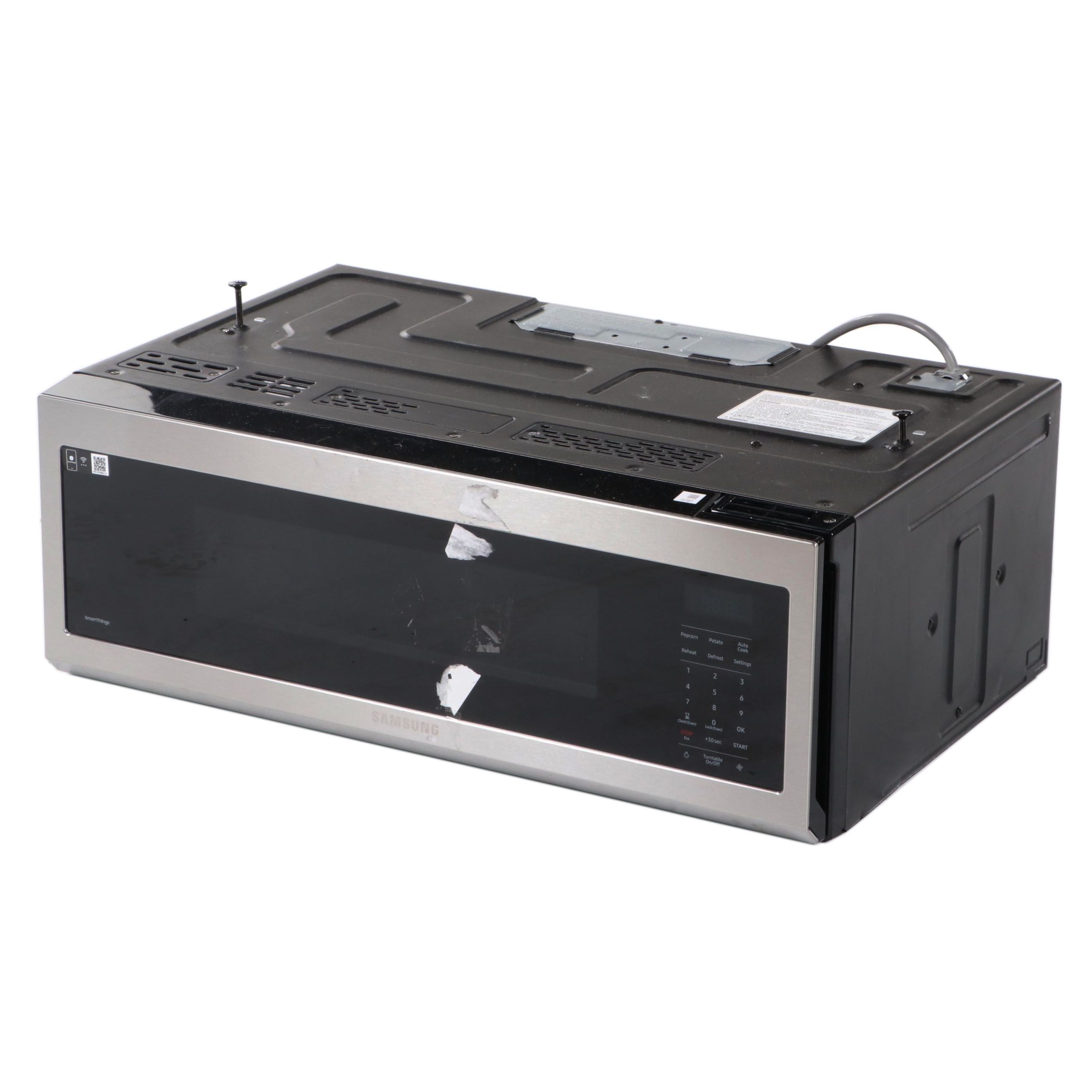 Samsung 1.1 Cu. Ft. Stainless Steel Smart SLIM OvertheRange Microwave