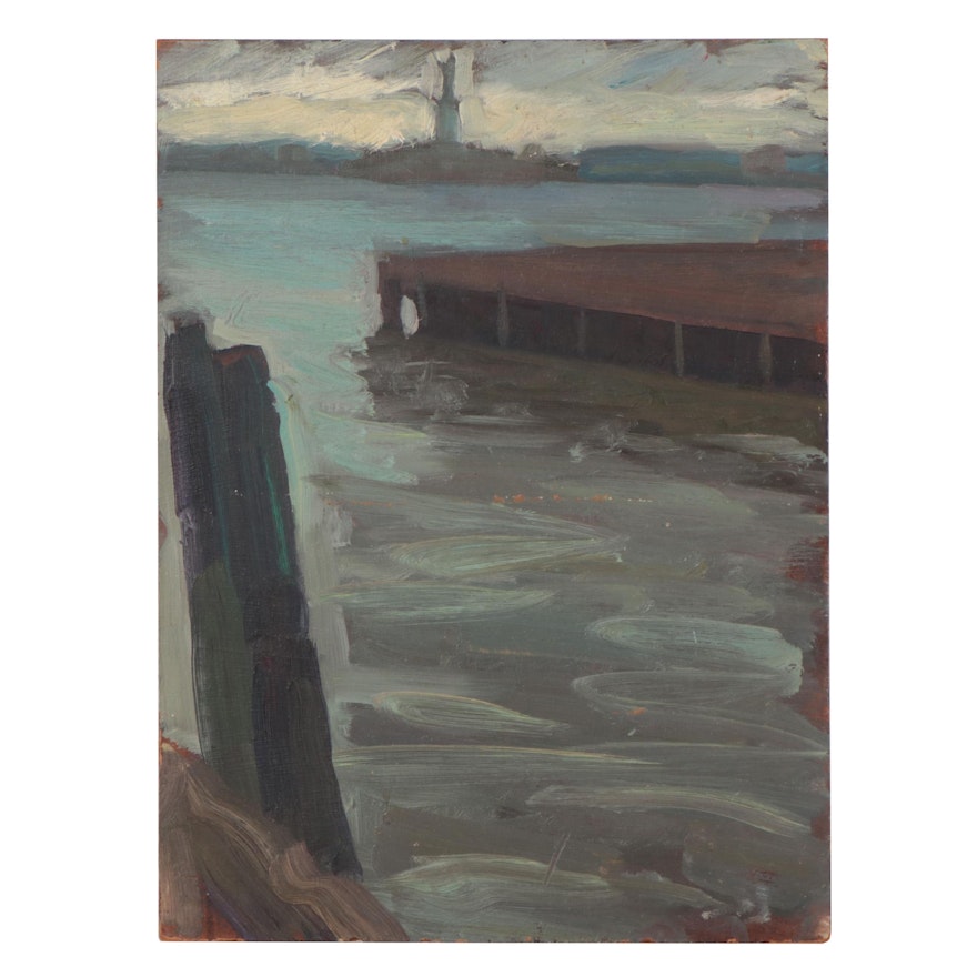 Richard Snyder Oil Painting, Mid-Late 20th Century