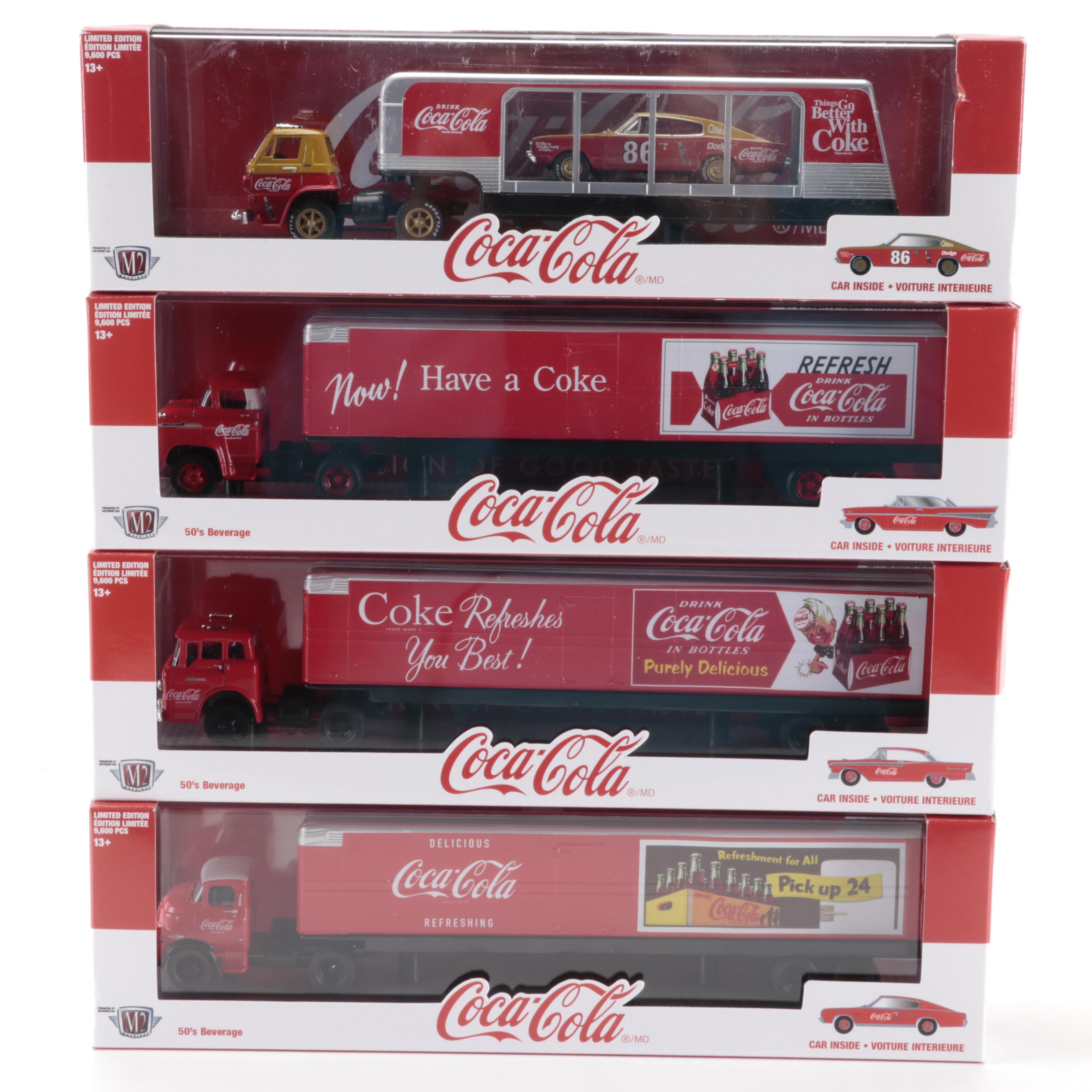 M2 Machines CocaCola Series 164 Scale Cars and Trucks, 2010s EBTH