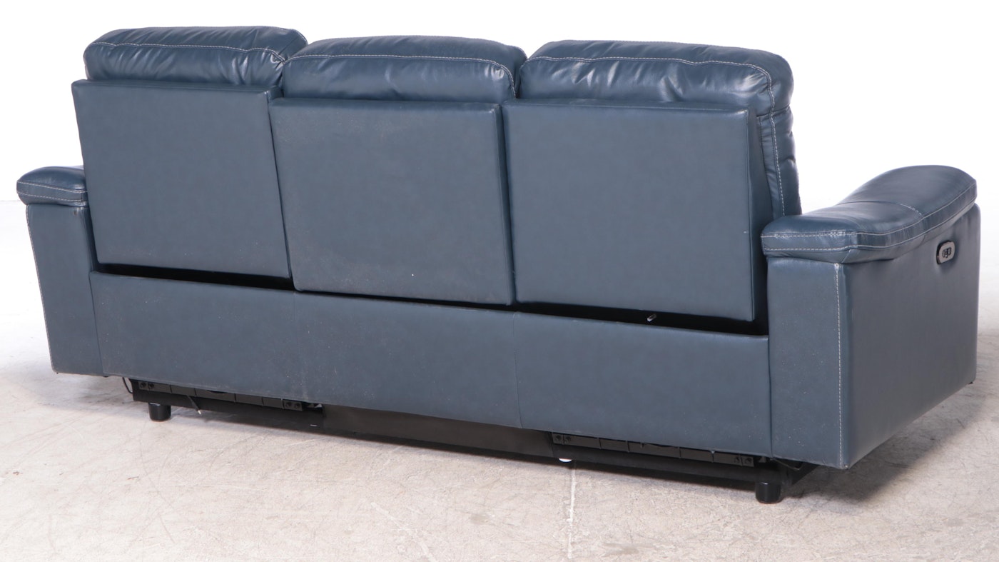 northridge home top grain leather reclining sofa