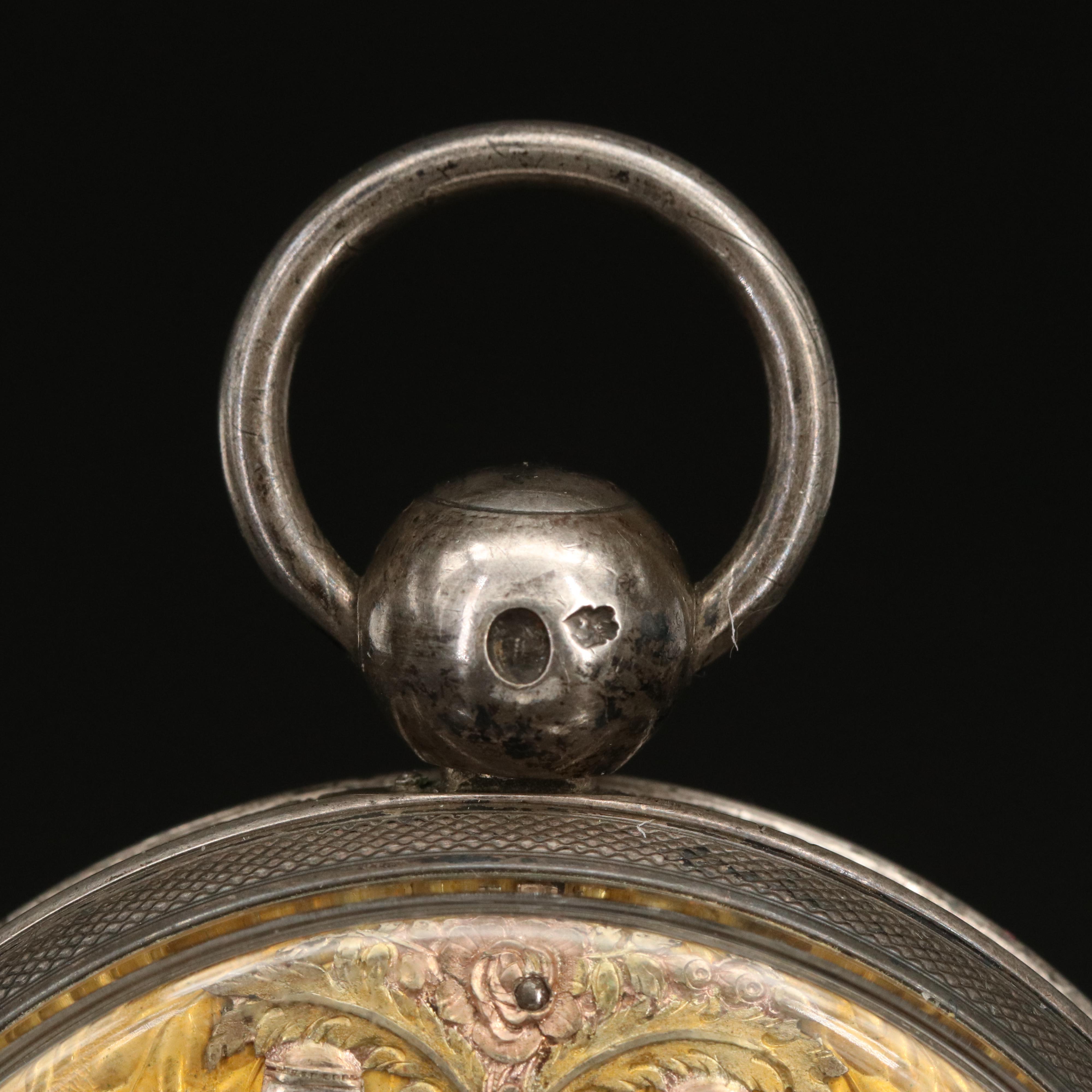 Vintage Unusual Dial French Pocket Watch EBTH