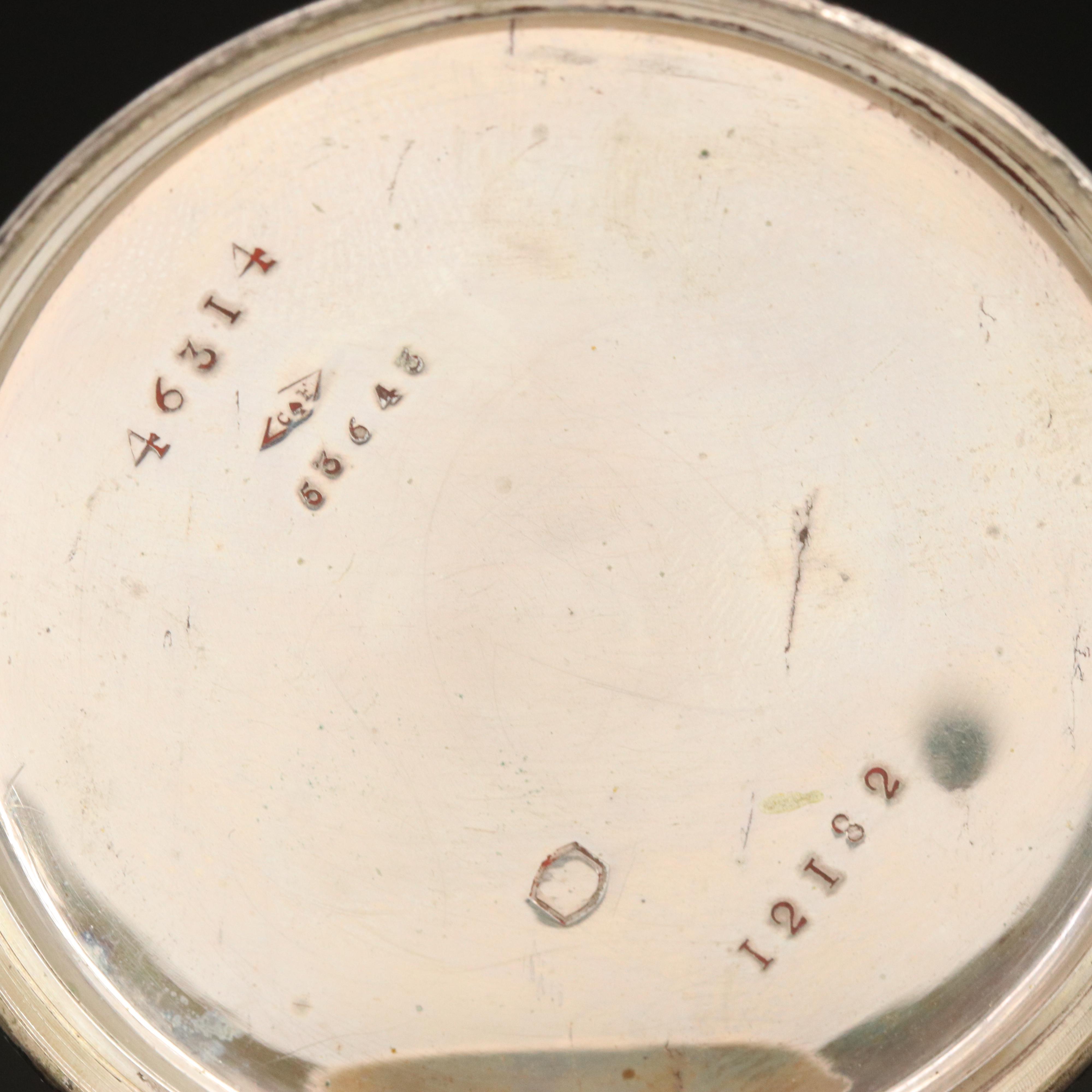 Vintage Unusual Dial French Pocket Watch EBTH