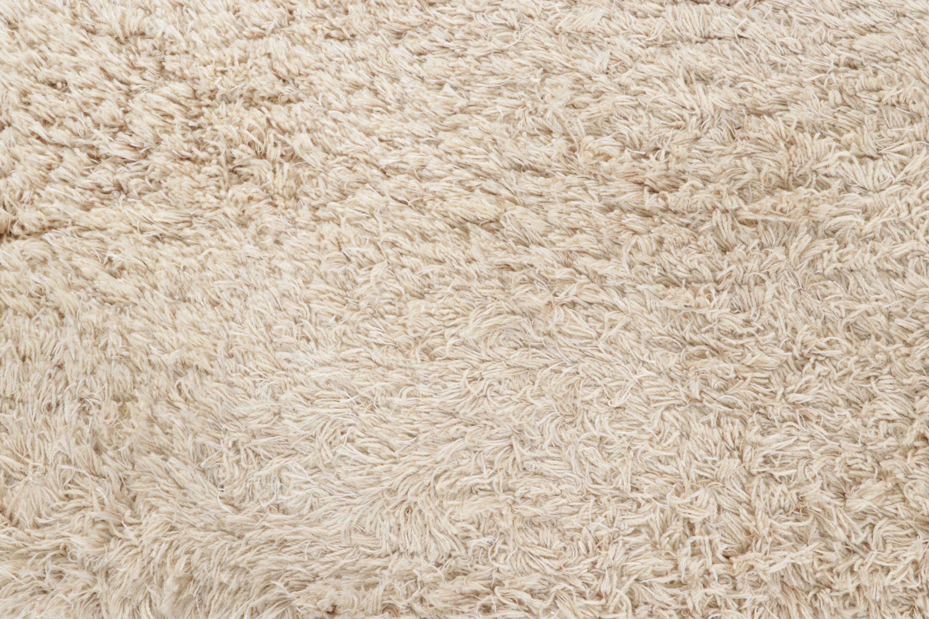 4'3 x 6'1 Machine Made Crate & Barrel Zia Shag Area Rug EBTH