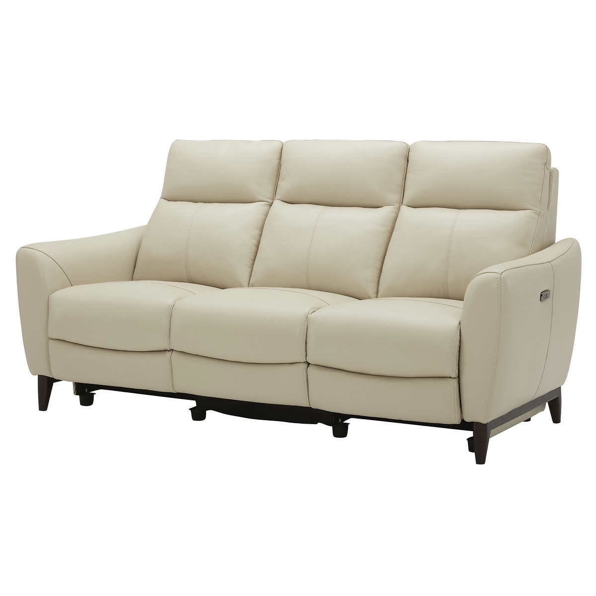 Gilman Creek "Crosslin" Leather Power Reclining Sofa with Power