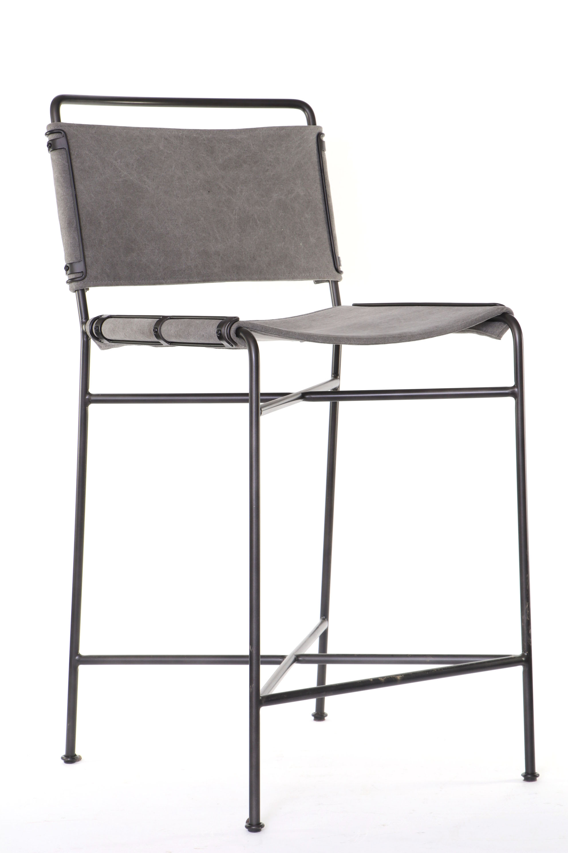 Four Hands "Wharton" Steel Counter Stools EBTH