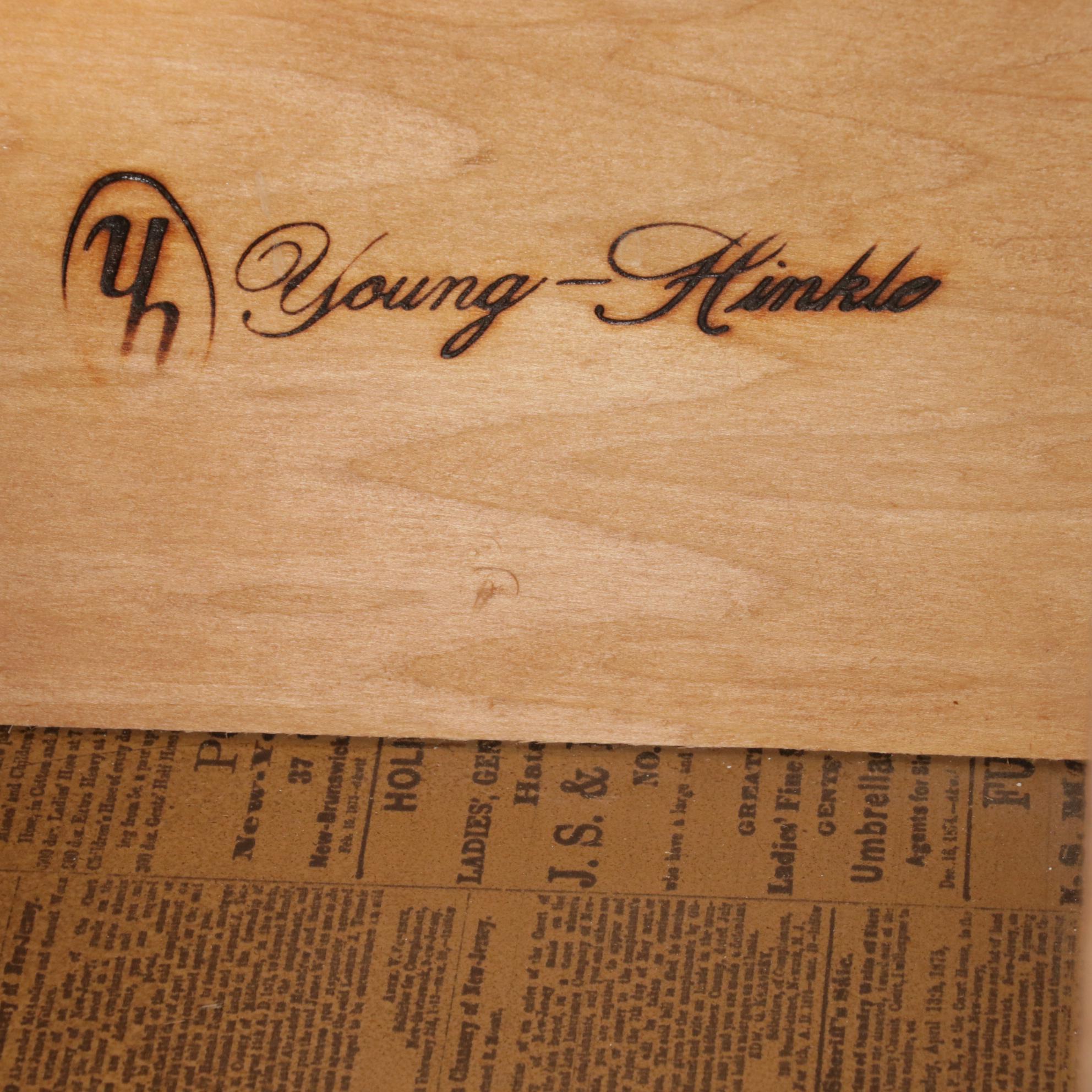 YoungHinkle "Windjammer" Rustic Finished Oak Chest, Hutch and