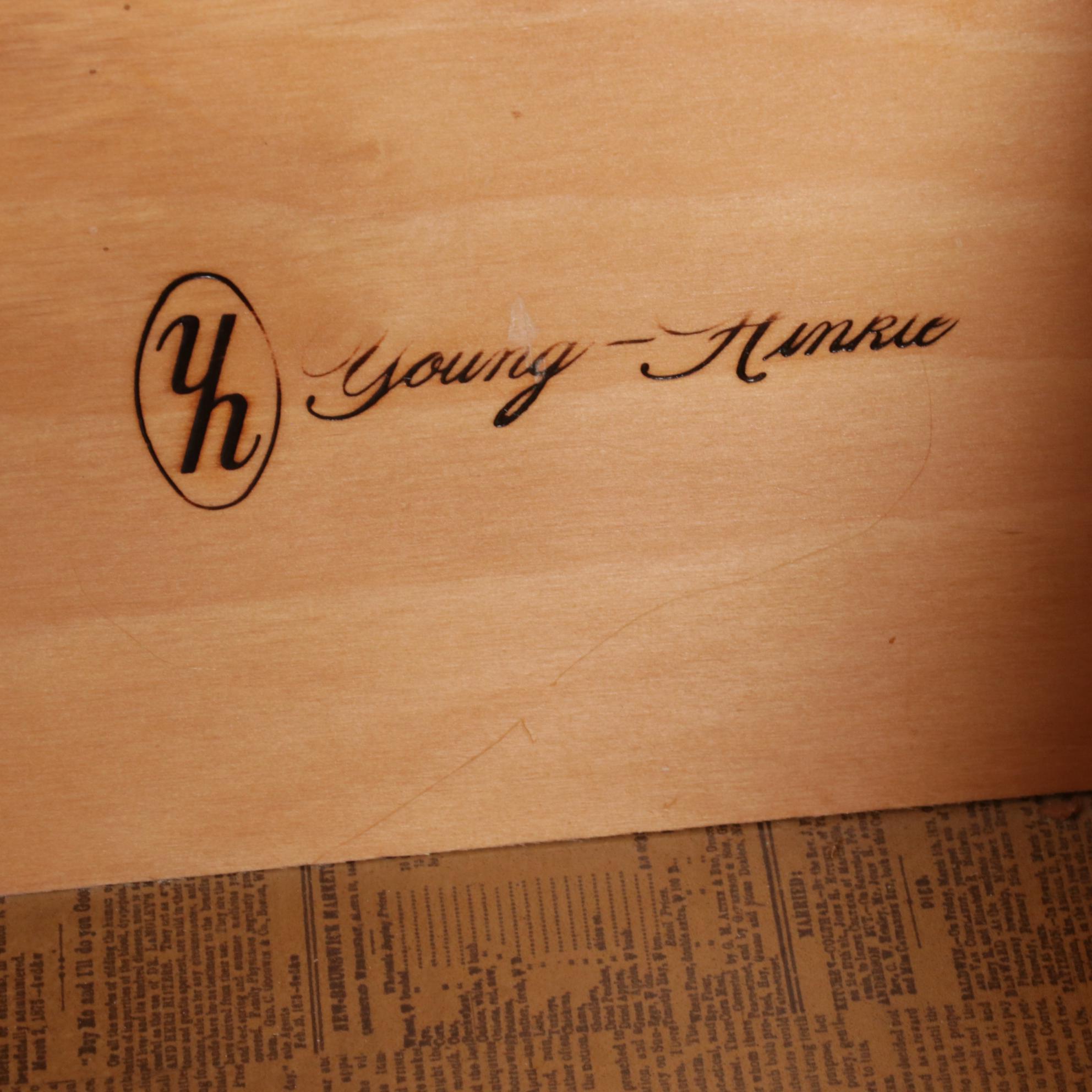 YoungHinkle "Windjammer" Rustic Finished Oak Chest, Hutch and