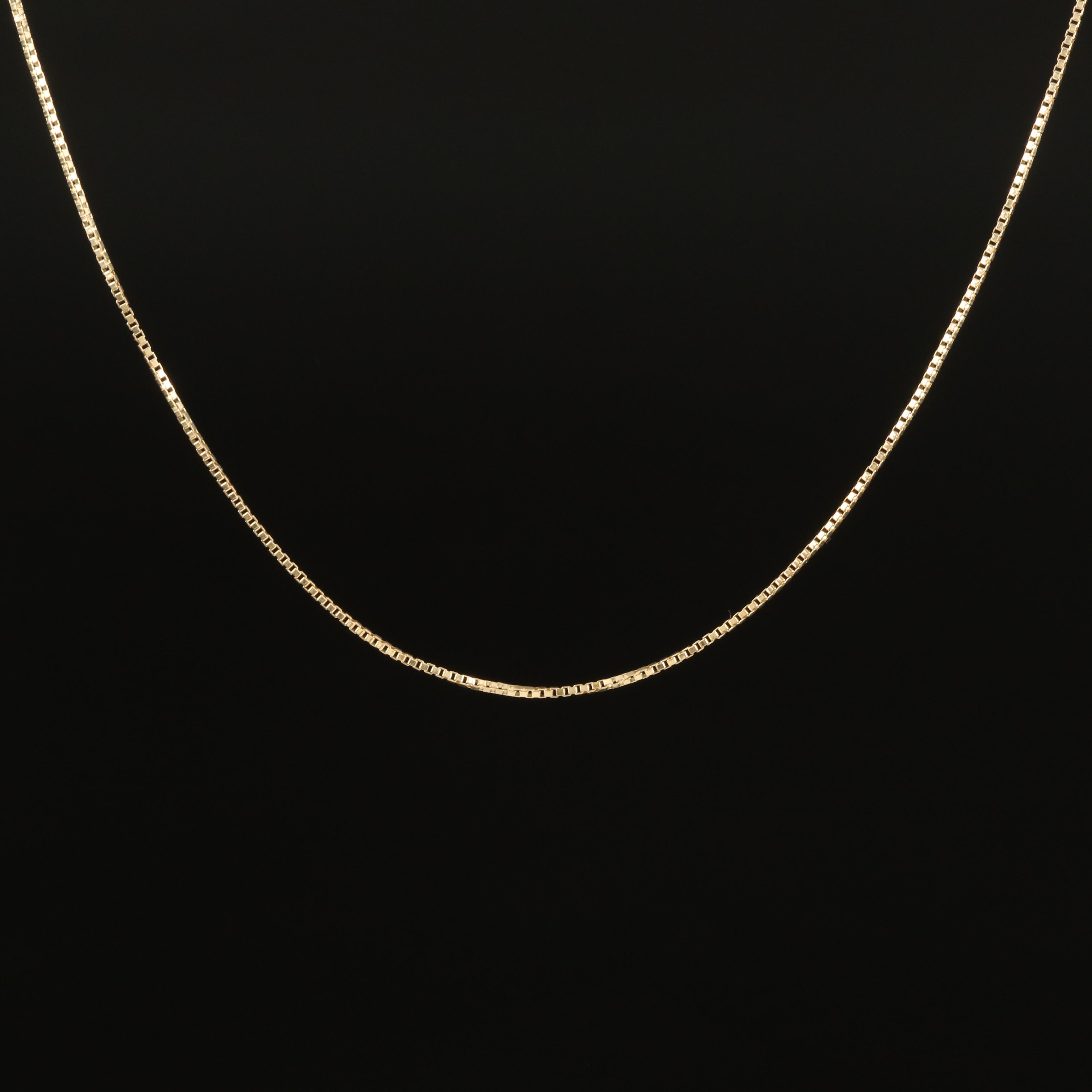 10k-box-chain-necklace-ebth