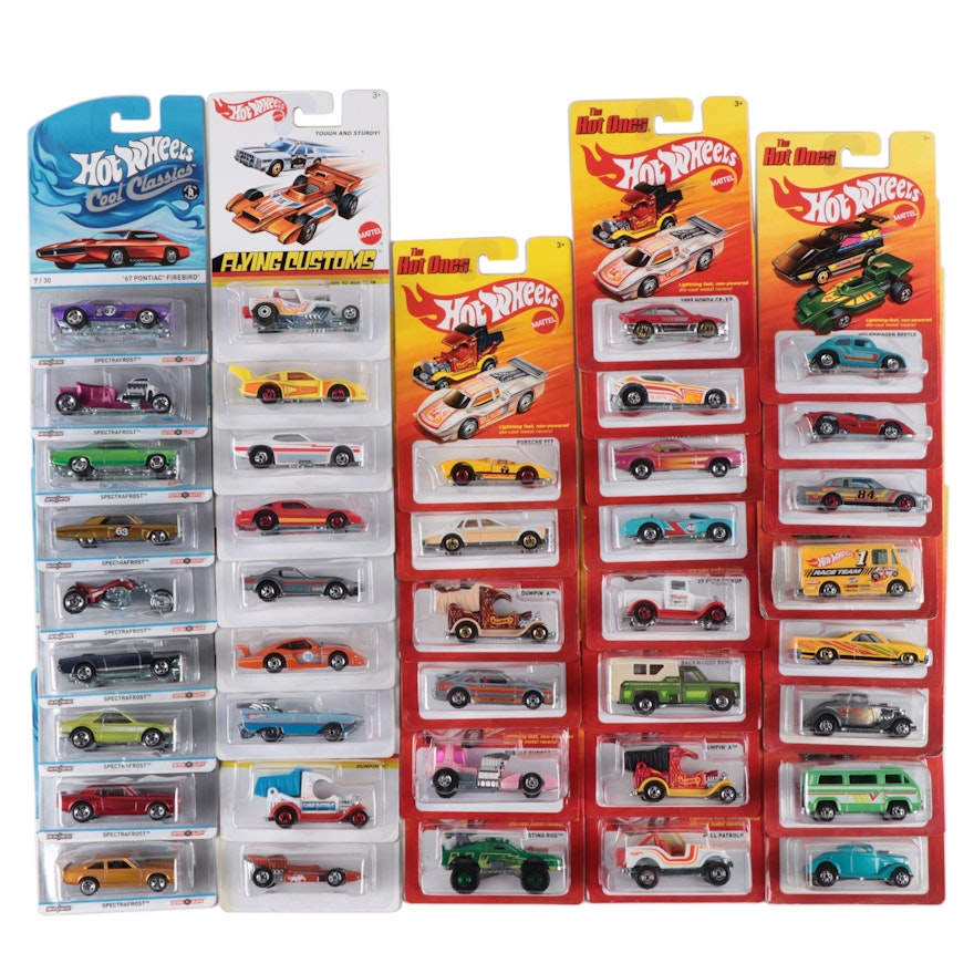Hot Wheels The Hot Ones and Other 1:64 Scale Toy Cars, 2010s