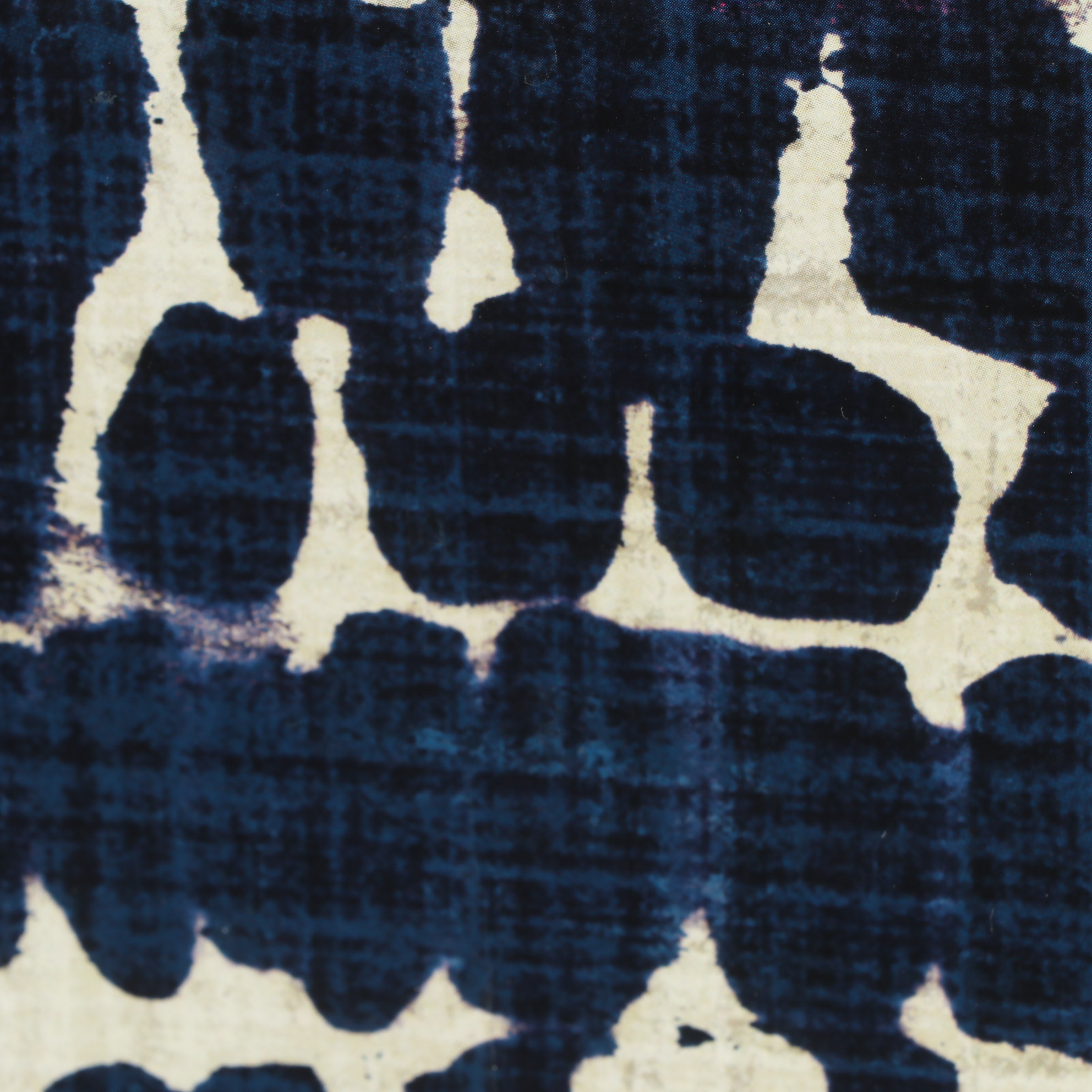 Offset Lithographs "Indigo Batik I" and "Indigo Batik III" EBTH