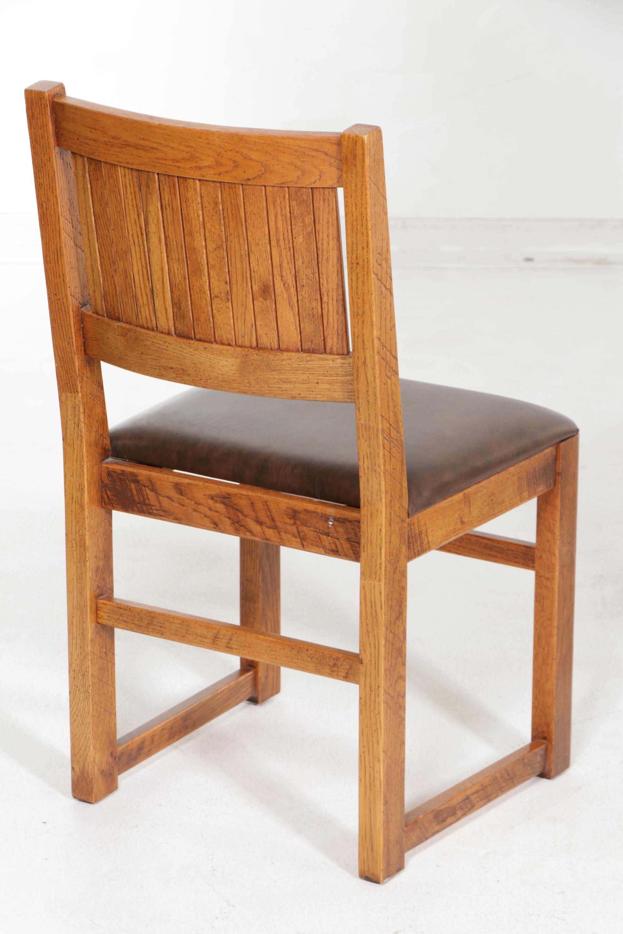 YoungHinkle "Windjammer" Rustic Oak Chest, Mirror, Corner Desk, Bed