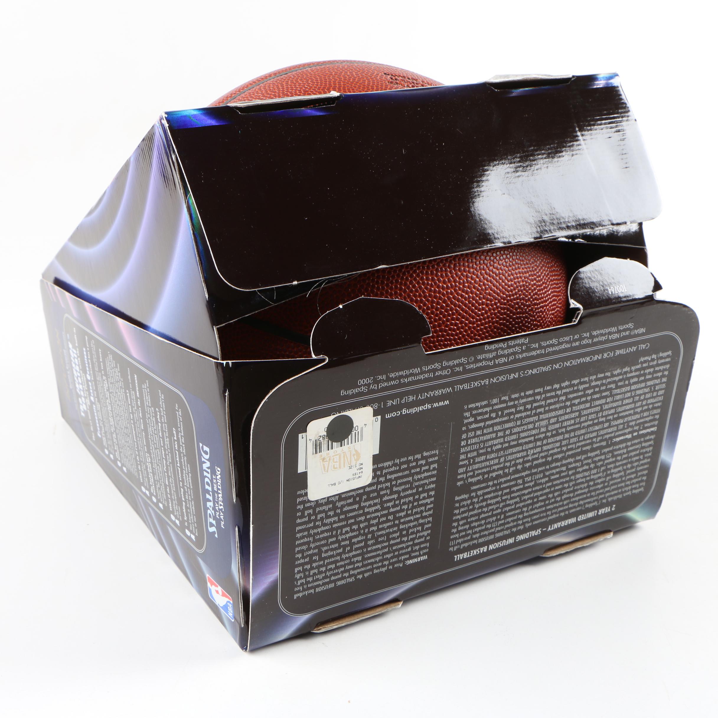 Oscar Robertson Signed Spalding NBA Infusion Basketball EBTH