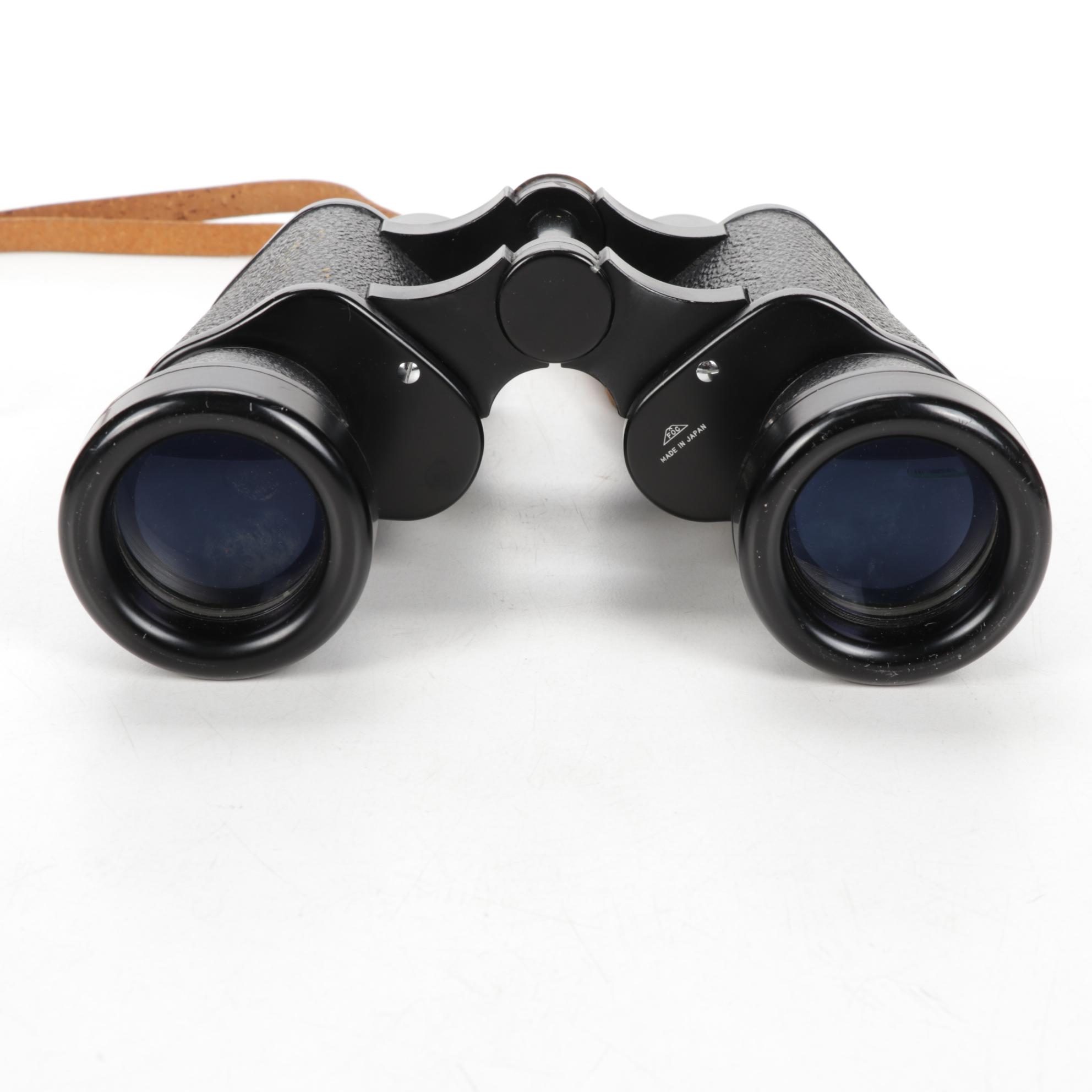 Kendon and Beh Binoculars with Goldcrest Carrying Case, Mid20th