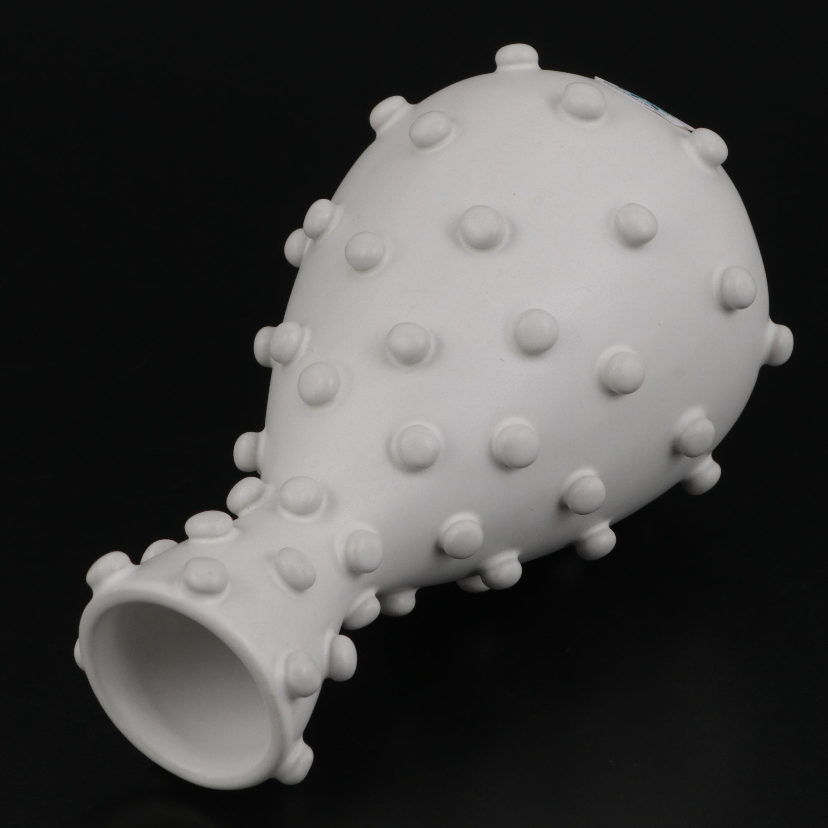 Jonathan Adler Studded Vase with Adler Fruit Plates EBTH