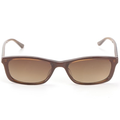 SALT. Walker Polarized Rectangular Sunglasses with Case