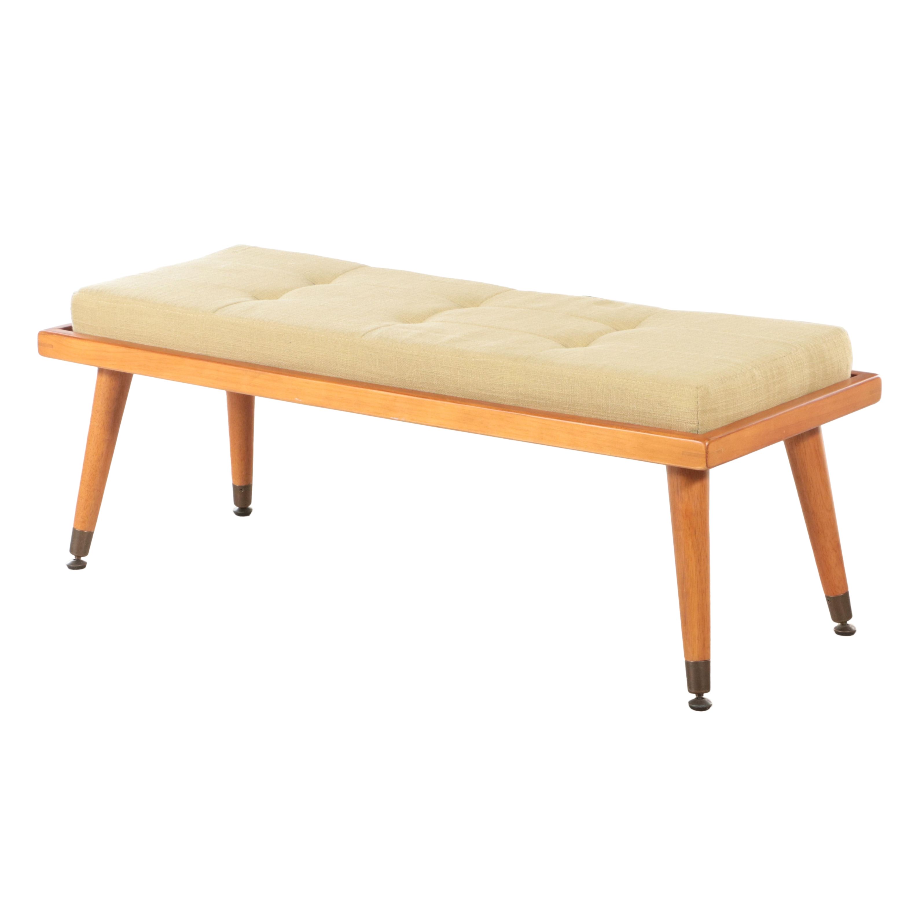 Dimensions Furniture Modernist Style Bench with Cushion EBTH