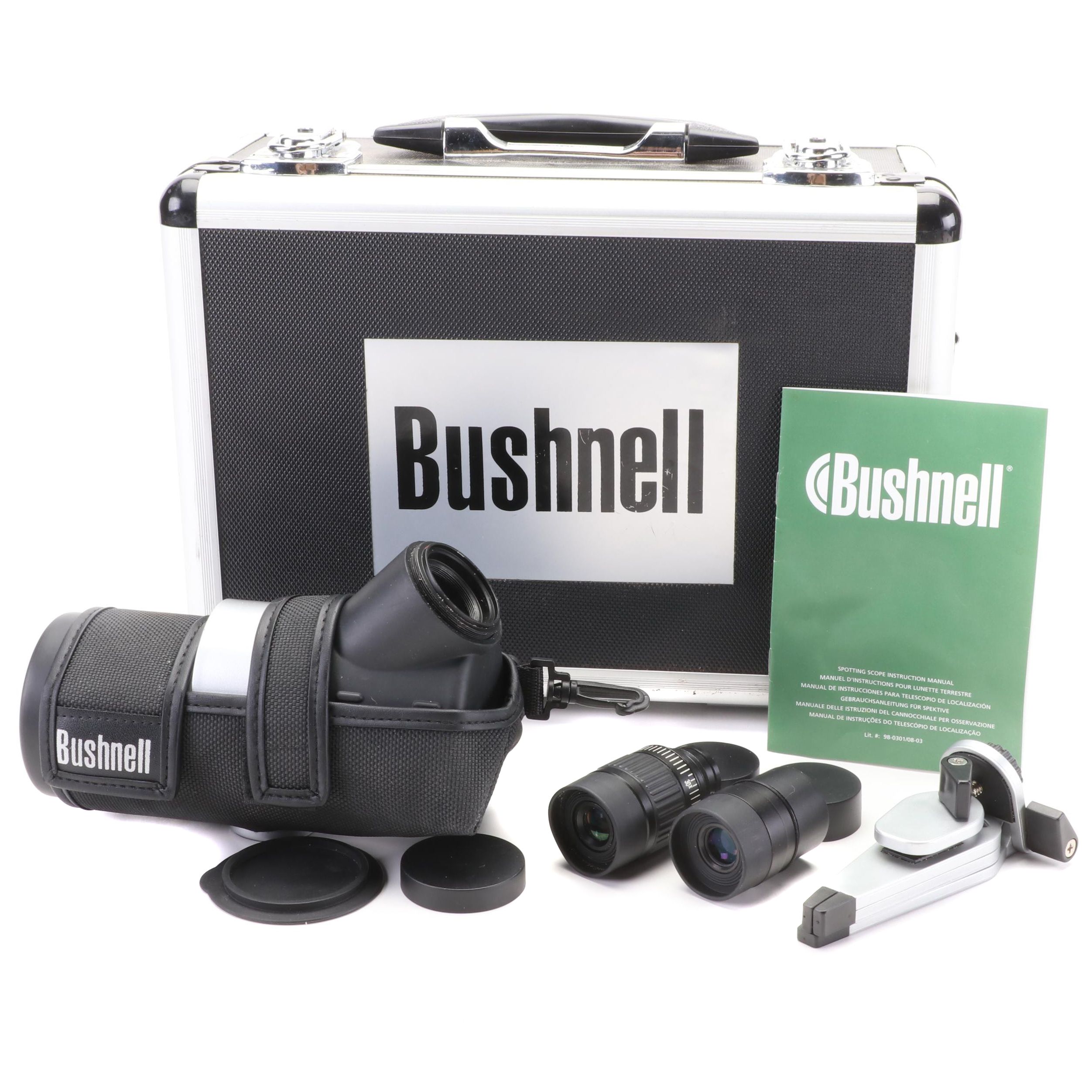 Bushnell Spacemaster Collapsible Angled Spotting Scope, 1545, 25x50 EBTH