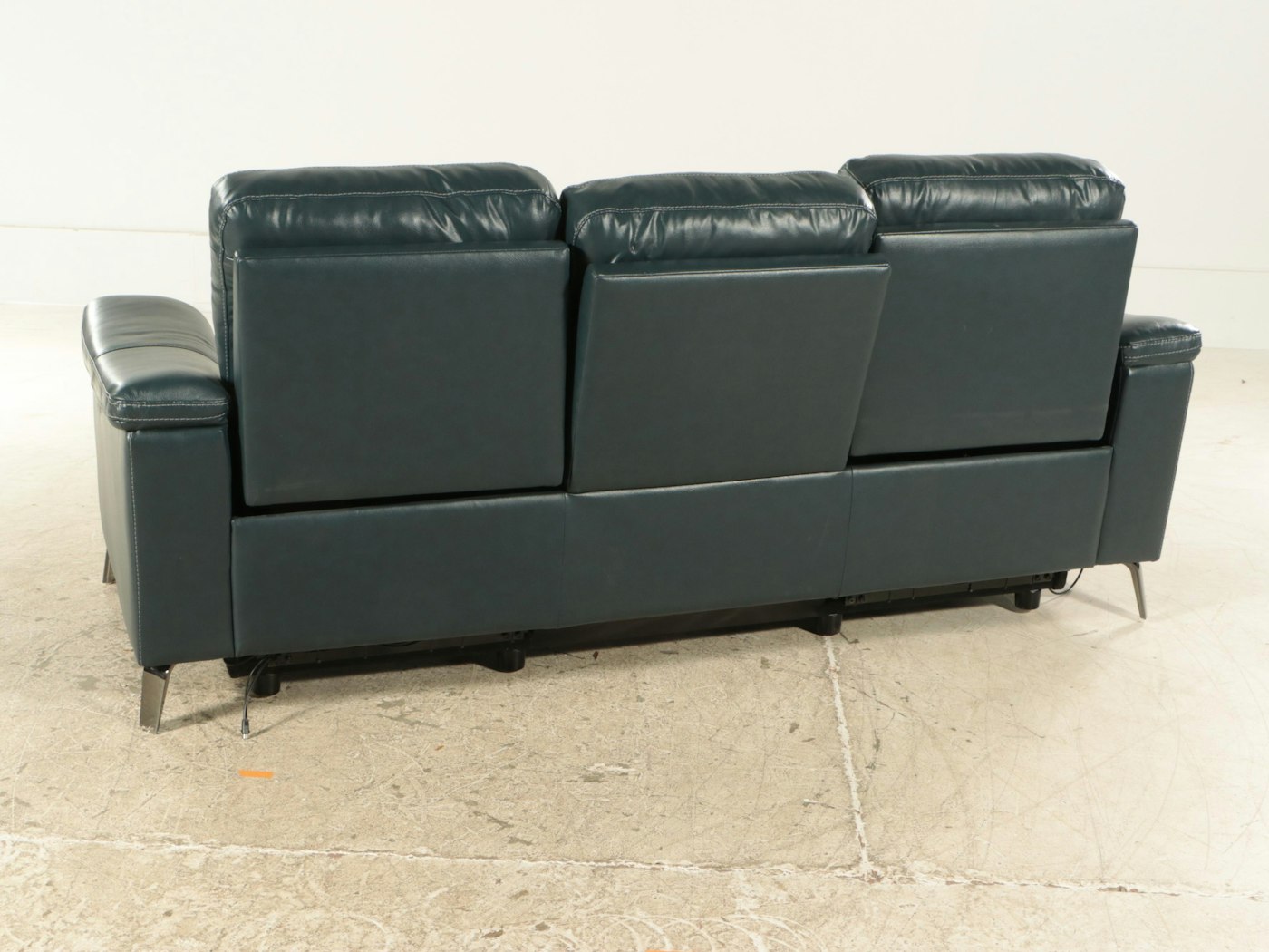 indigo bay leather power reclining sofa northridge home