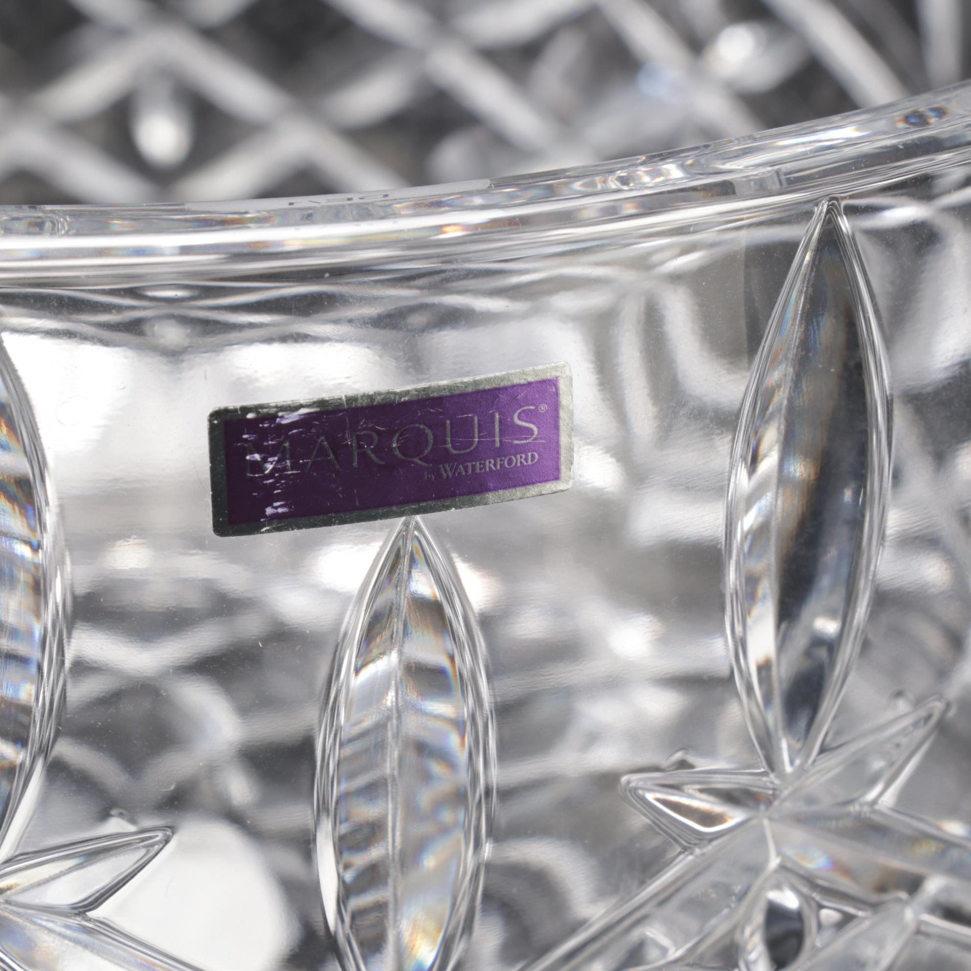 Marquis by Waterford "Markham" Crystal Bowl and Waterford Picture Frame