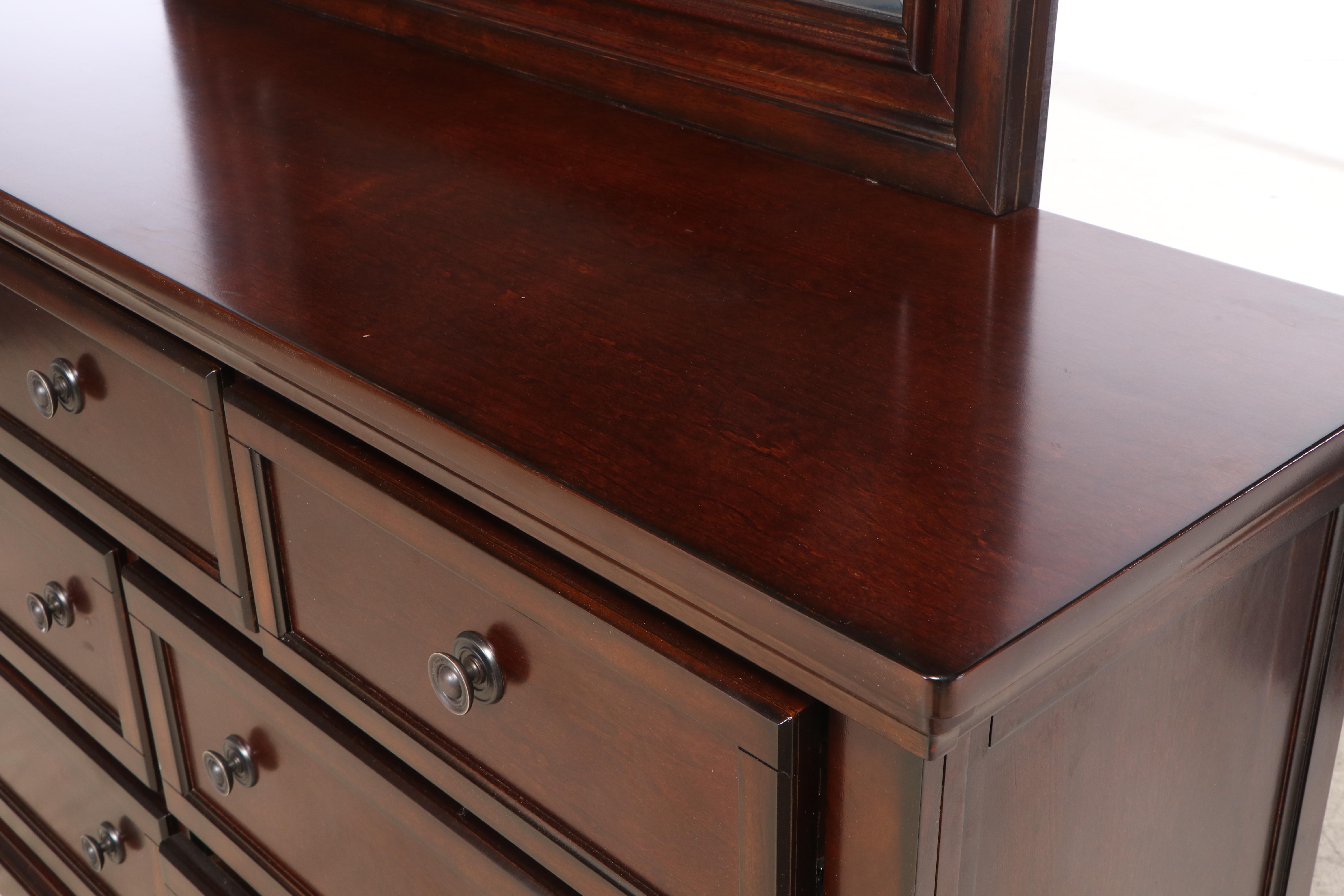 Walter of Wabash Dresser and Arched Mirror EBTH