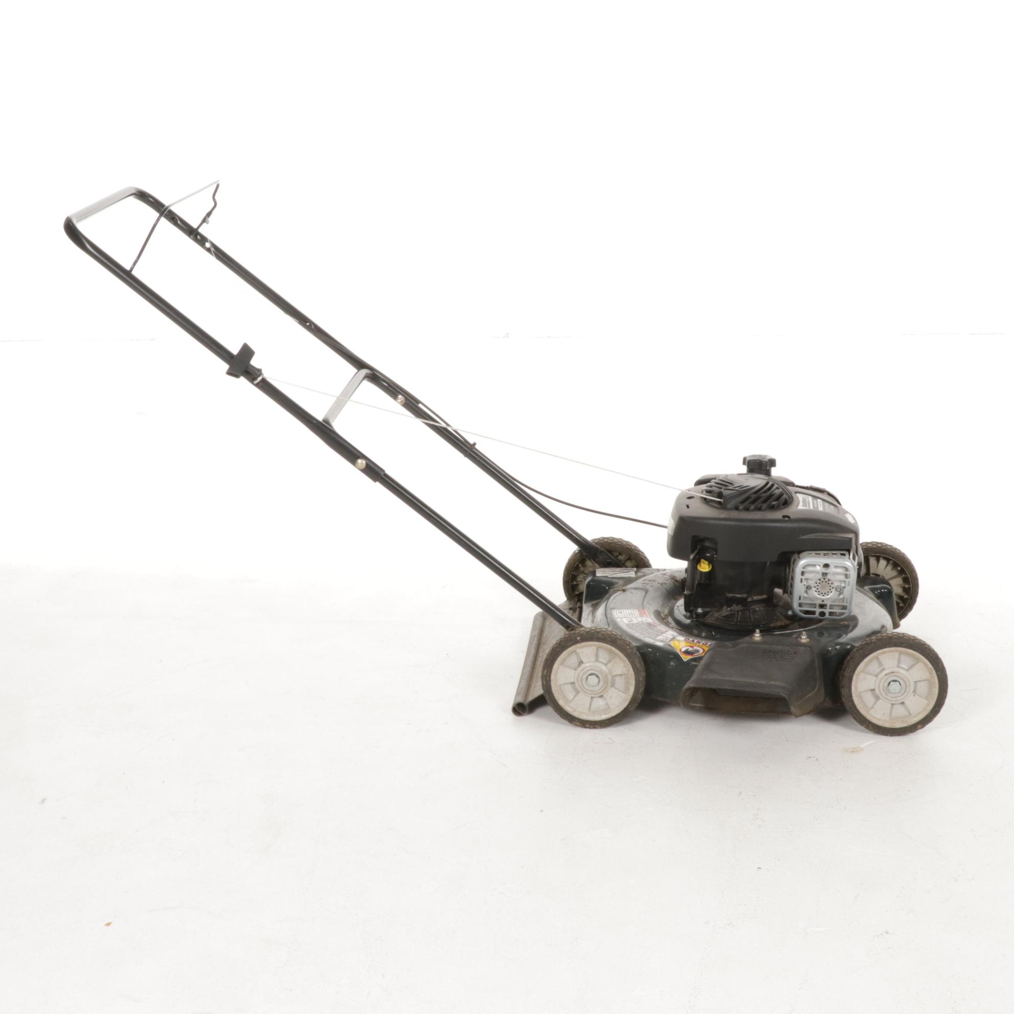 Bolens Lawn Mower with Black + Decker Electric Corded Leaf