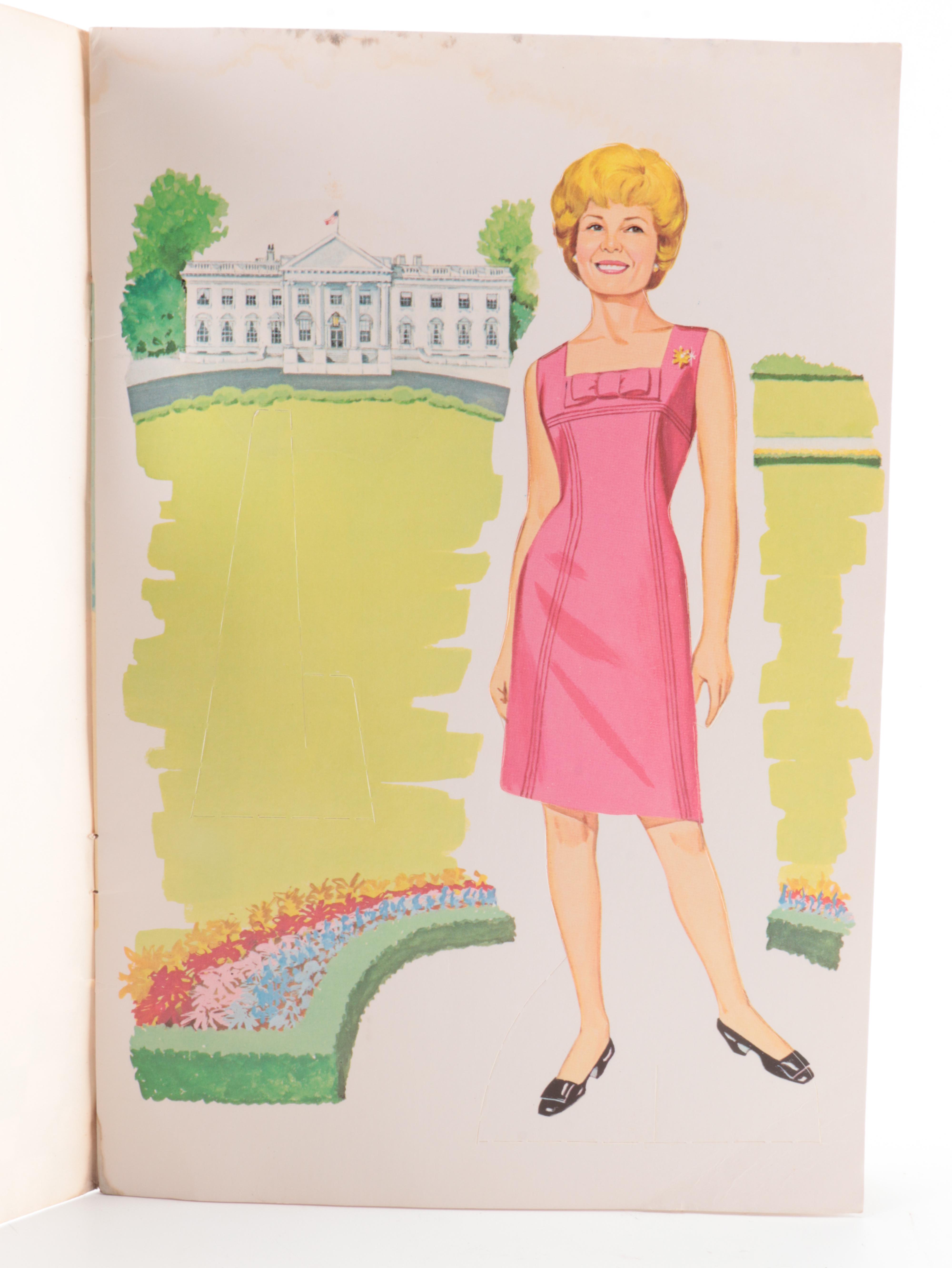 "The Aquarium Magazine", Watergate Coloring Book, Paper Doll Books EBTH