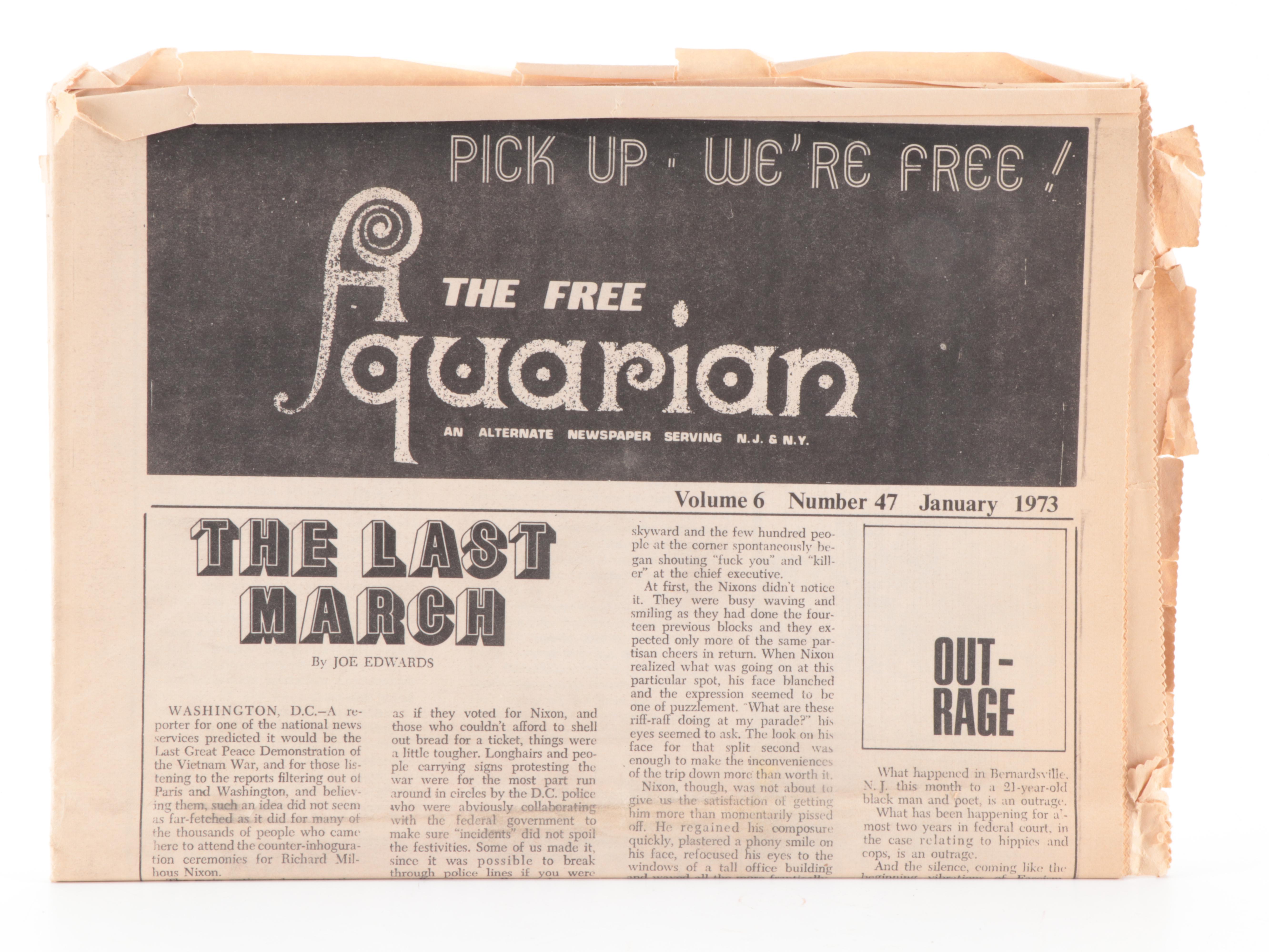 "The Aquarium Magazine", Watergate Coloring Book, Paper Doll Books EBTH