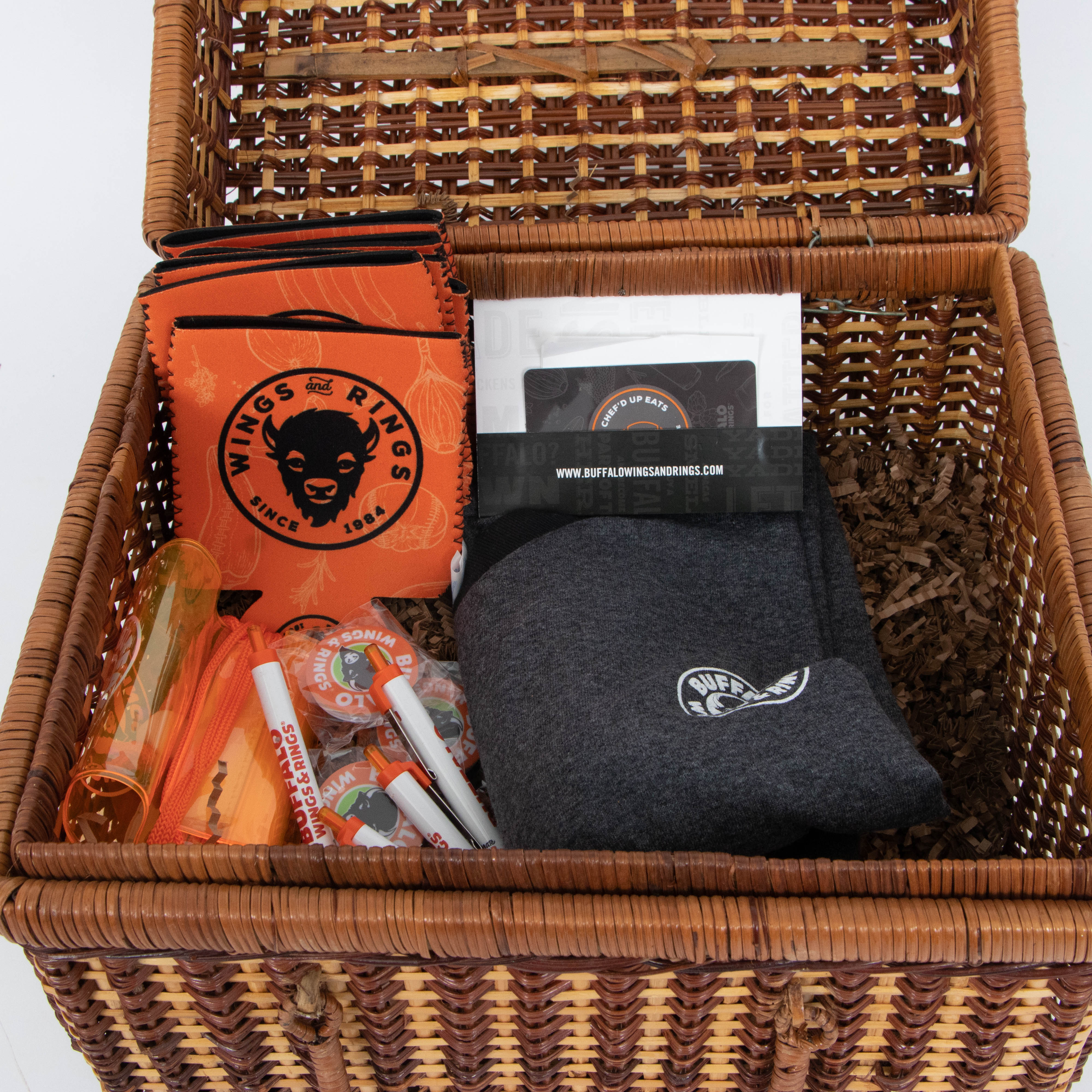 Buffalo Wings & Rings Gift Basket EBTH