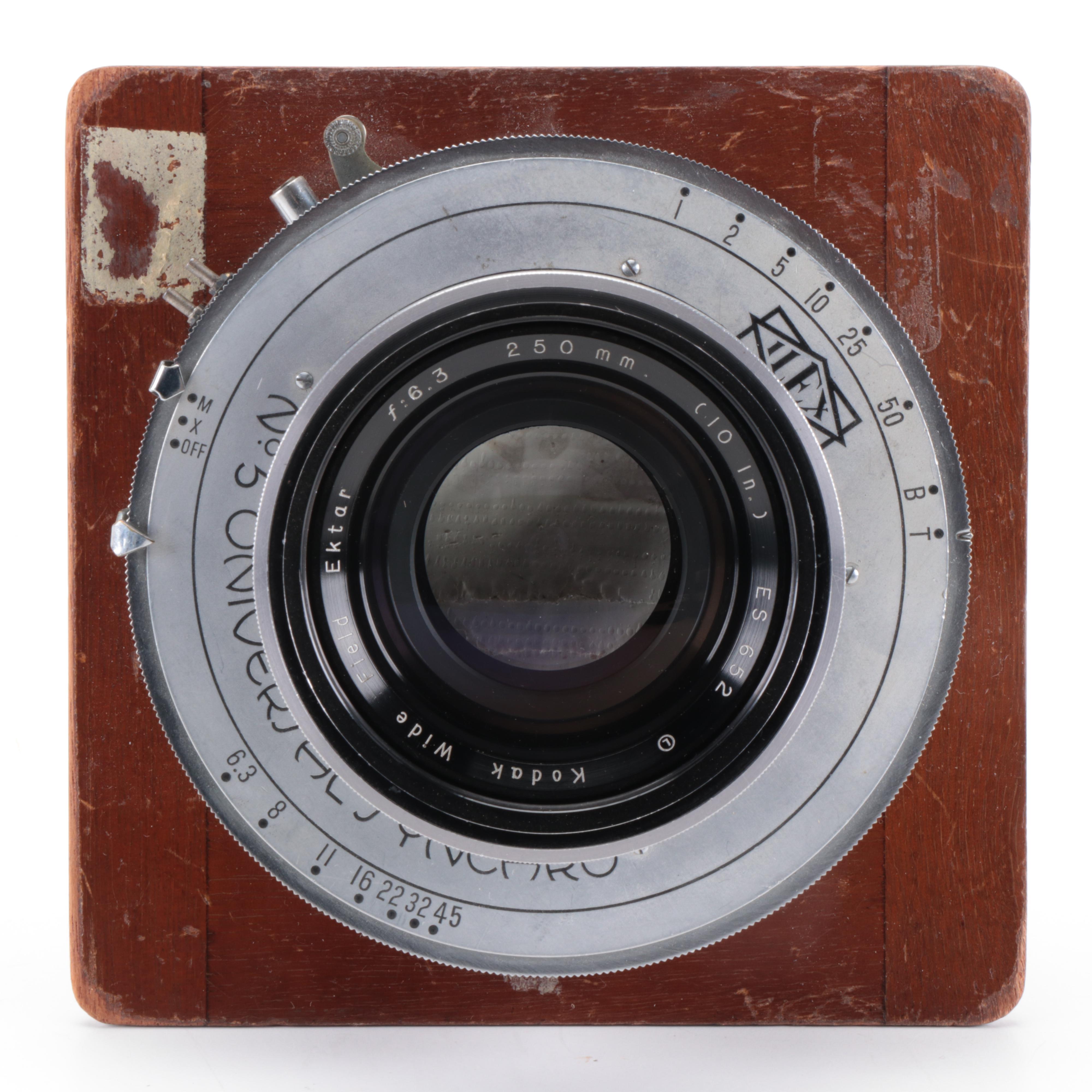 Ilex Optical No. 4 Acme Synchro and No. 5 Universal Synchro Shutters