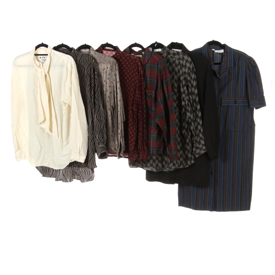 Adele Simpson Dress with Peter Nygård, Jaeger, Benetton and More Blouses
