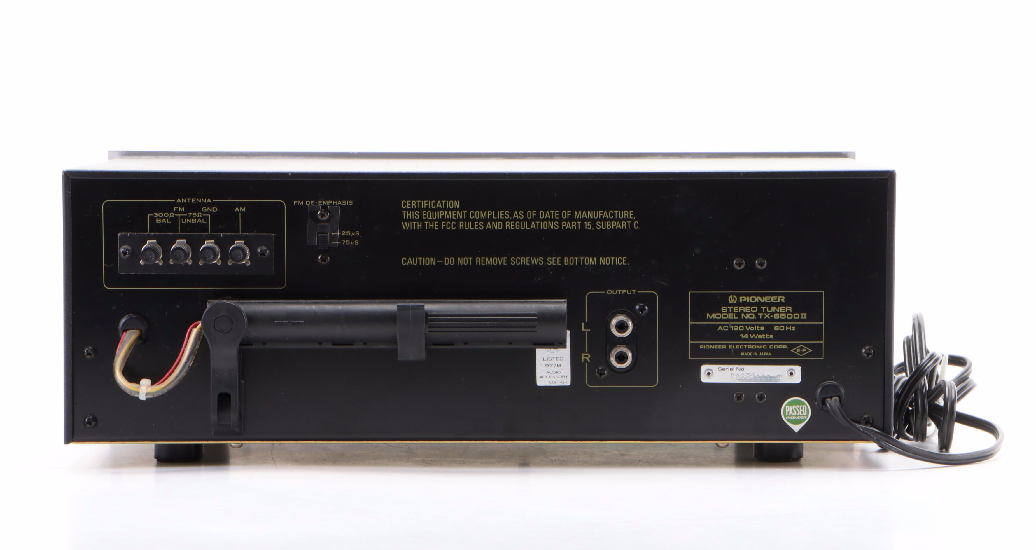 Pioneer Stereo Tuner and Amplifier with Realistic Equilizer, 1970s | EBTH