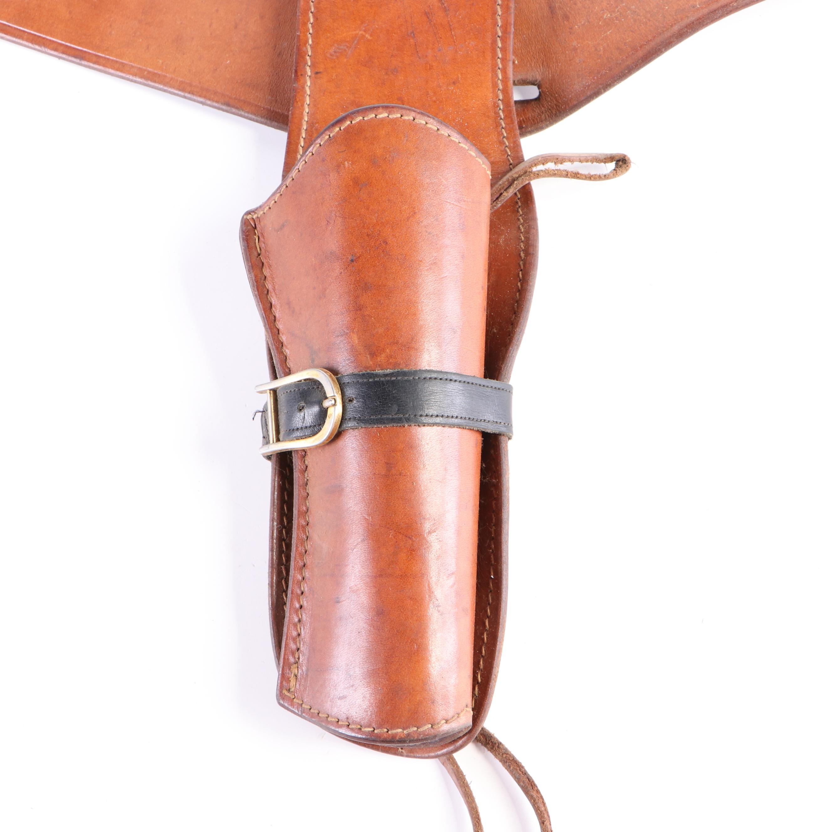 Viking Mexico and Tooled Leather Gun Belts and Holsters EBTH