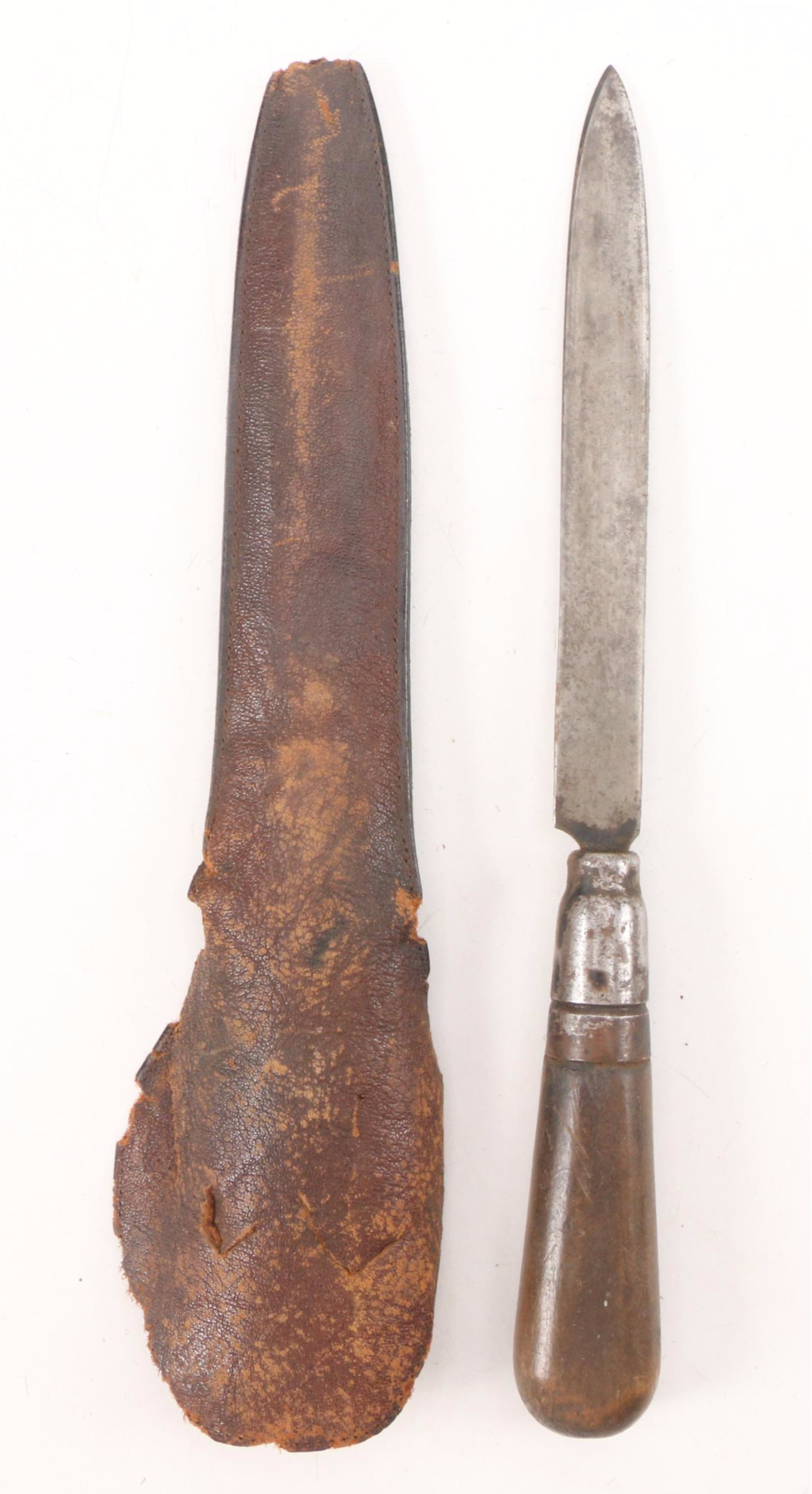 Butcher Knife, Bowie Knife and Other Fixed Blade Knives with Scabbards