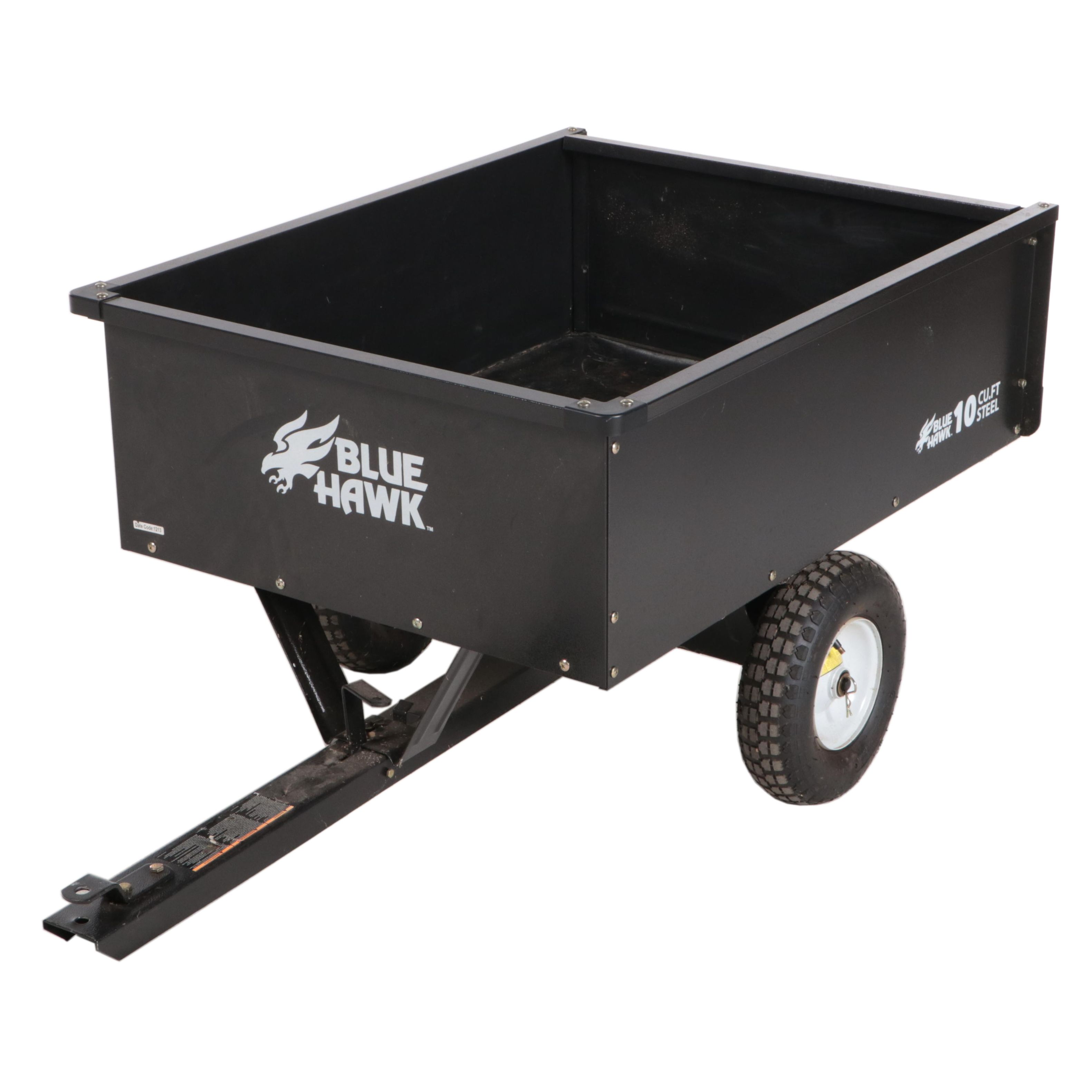 Blue Hawk 10 Cu. Ft. Steel Trailer EBTH