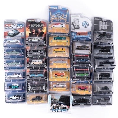 Greenlight Toy Cars From Various Series Including Black Bandit and More