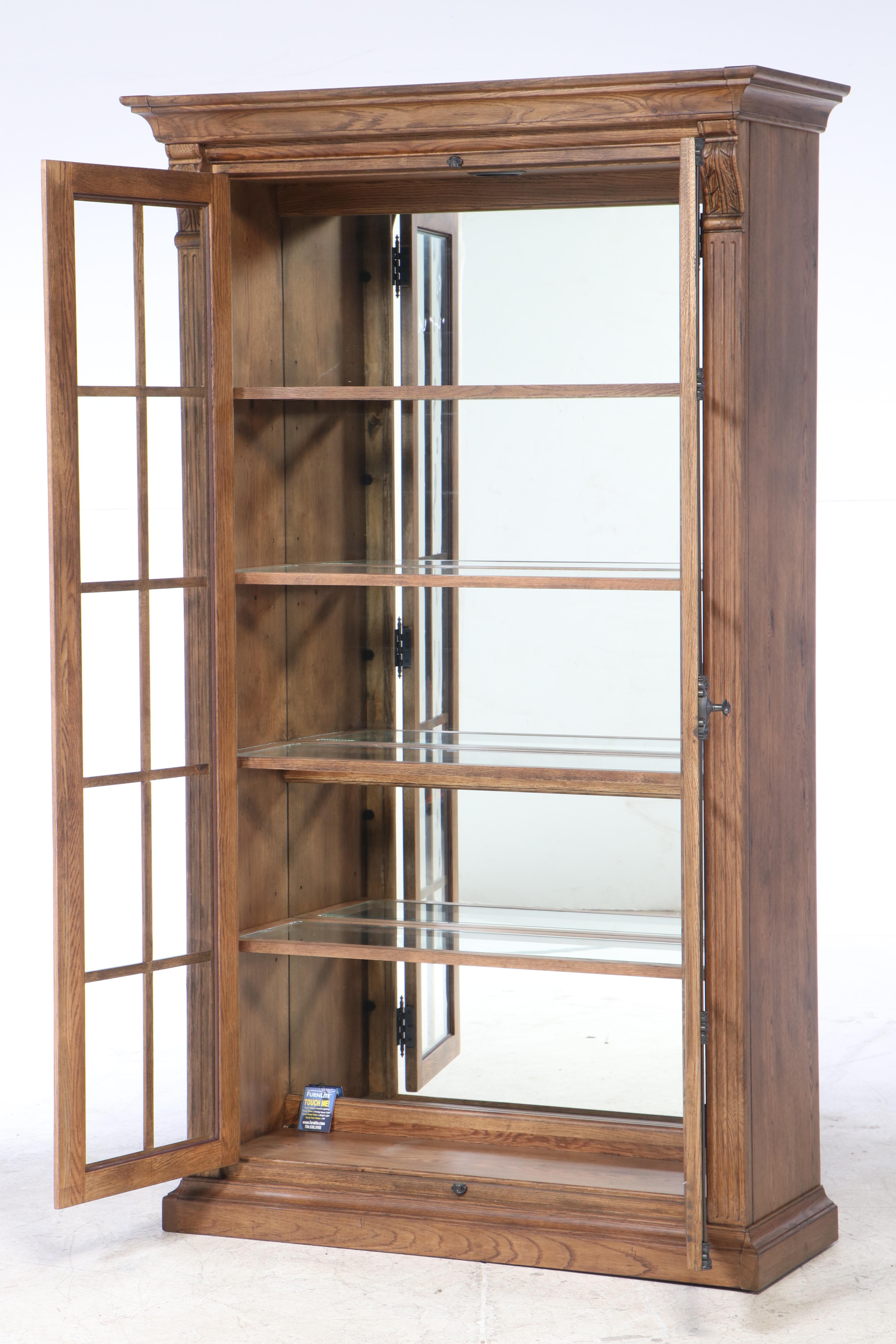 Havertys "Avondale II" Oak and Ash Display EBTH