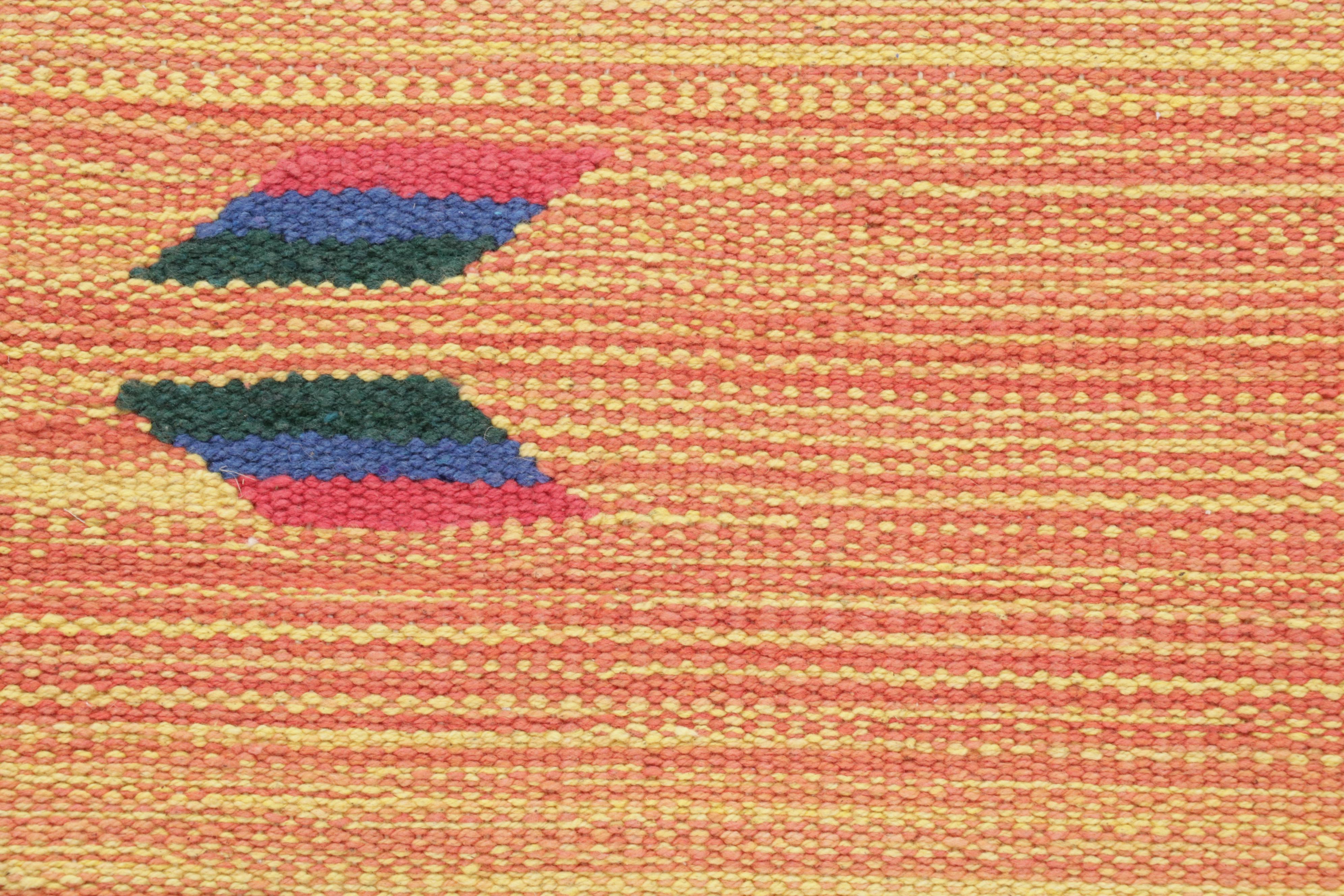 5-1-x-7-6-handwoven-southwestern-style-kilim-area-rug-ebth
