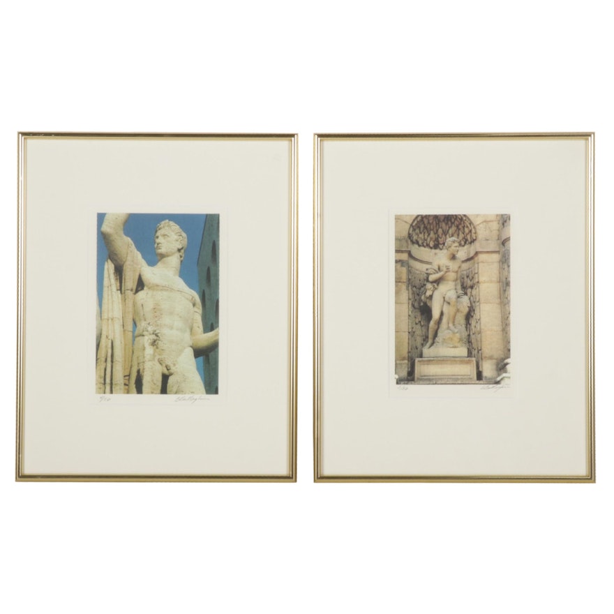 Charles Battaglini Offset Lithographs from Sculpture Series