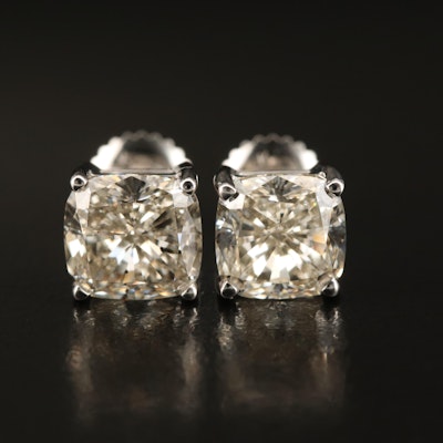 14K 4.16 CTW Lab Grown Diamond Stud Earrings