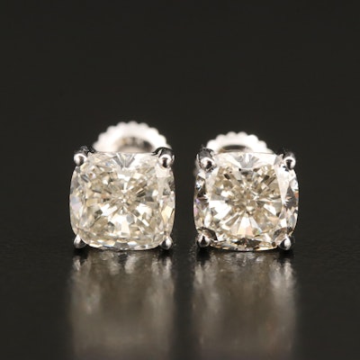 14K 3.89 CTW Lab Grown Diamond Stud Earrings