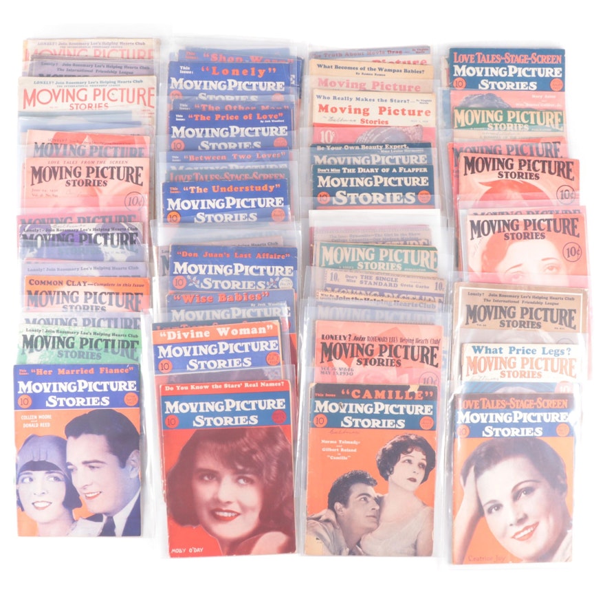 "Motion Picture Stories" Film Magazine Issues, Early 20th Century
