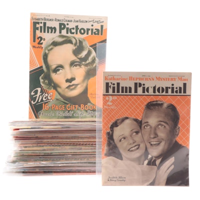 "Film Pictorial" Magazines Featuring Marlene Dietrich and Others, 1930s