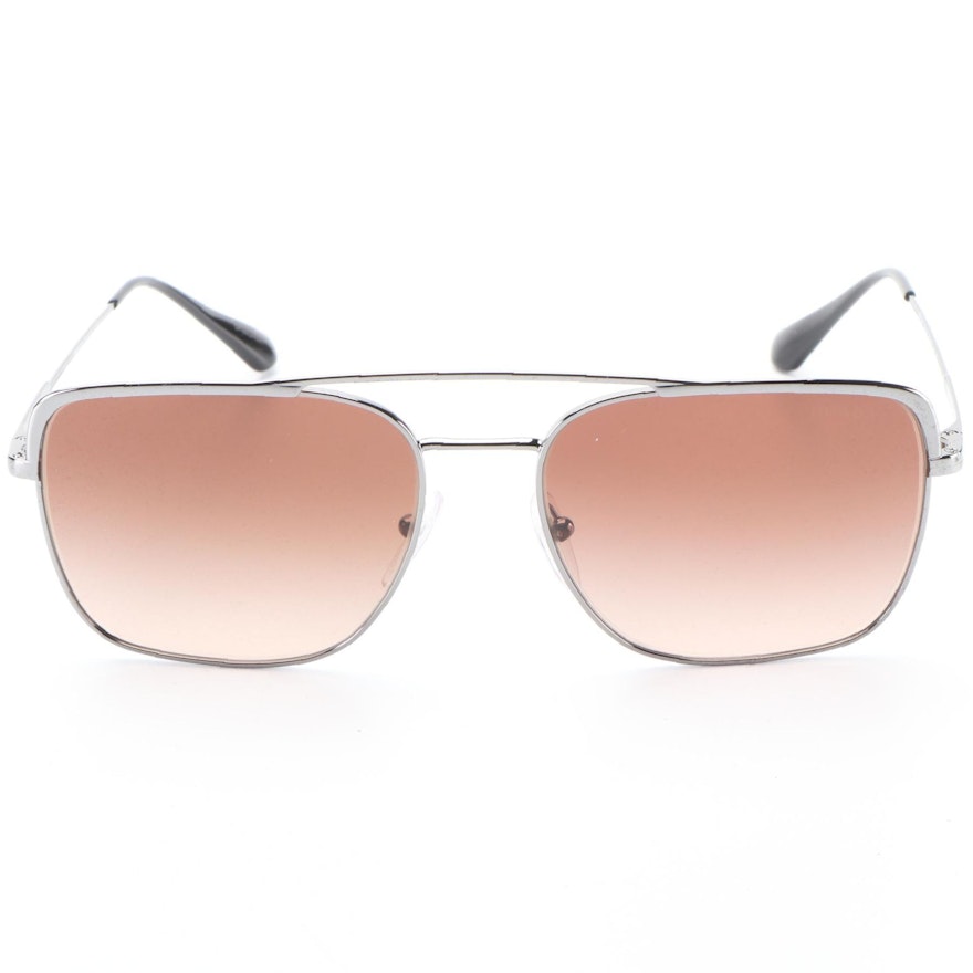 Prada SPR53V Aviator Style Sunglasses with Case and Box