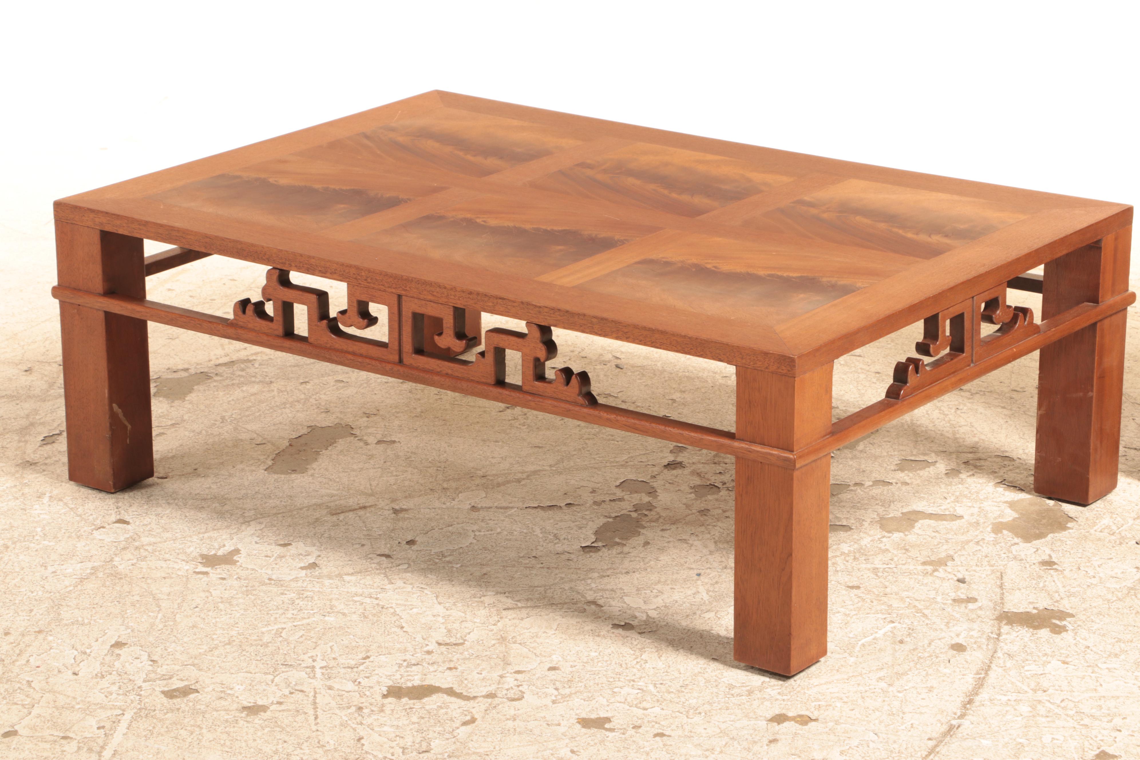 Heritage Henredon Mahogany Tea Table EBTH