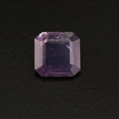 Loose 1.32 CT Unheated Color Change Kashmir Sapphire with GIA Report