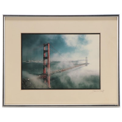 Daniel Katz Chromogenic Photograph of Golden Gate Bridge, Circa 2000