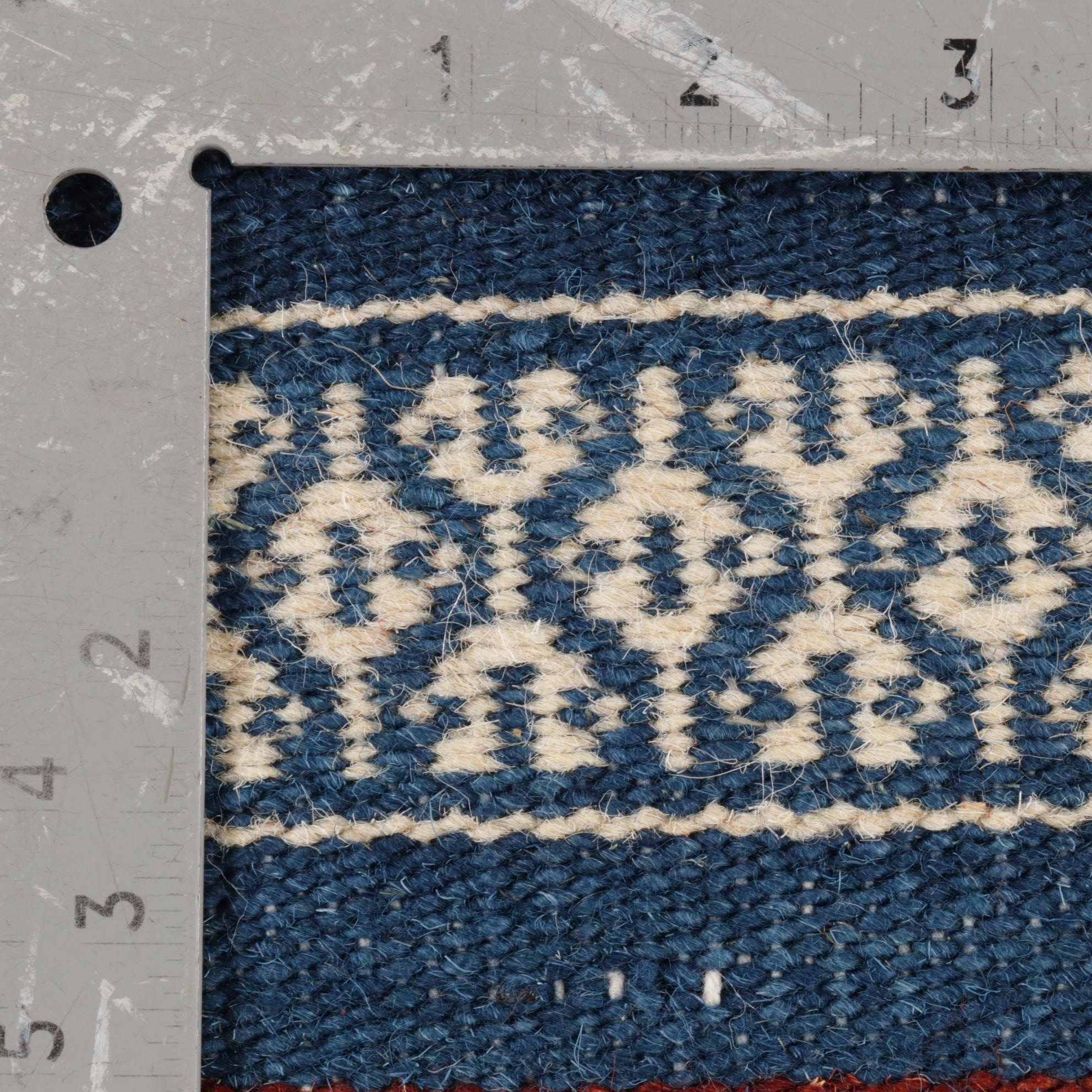 3' x 5'5 Handwoven Mexican Area Rug EBTH