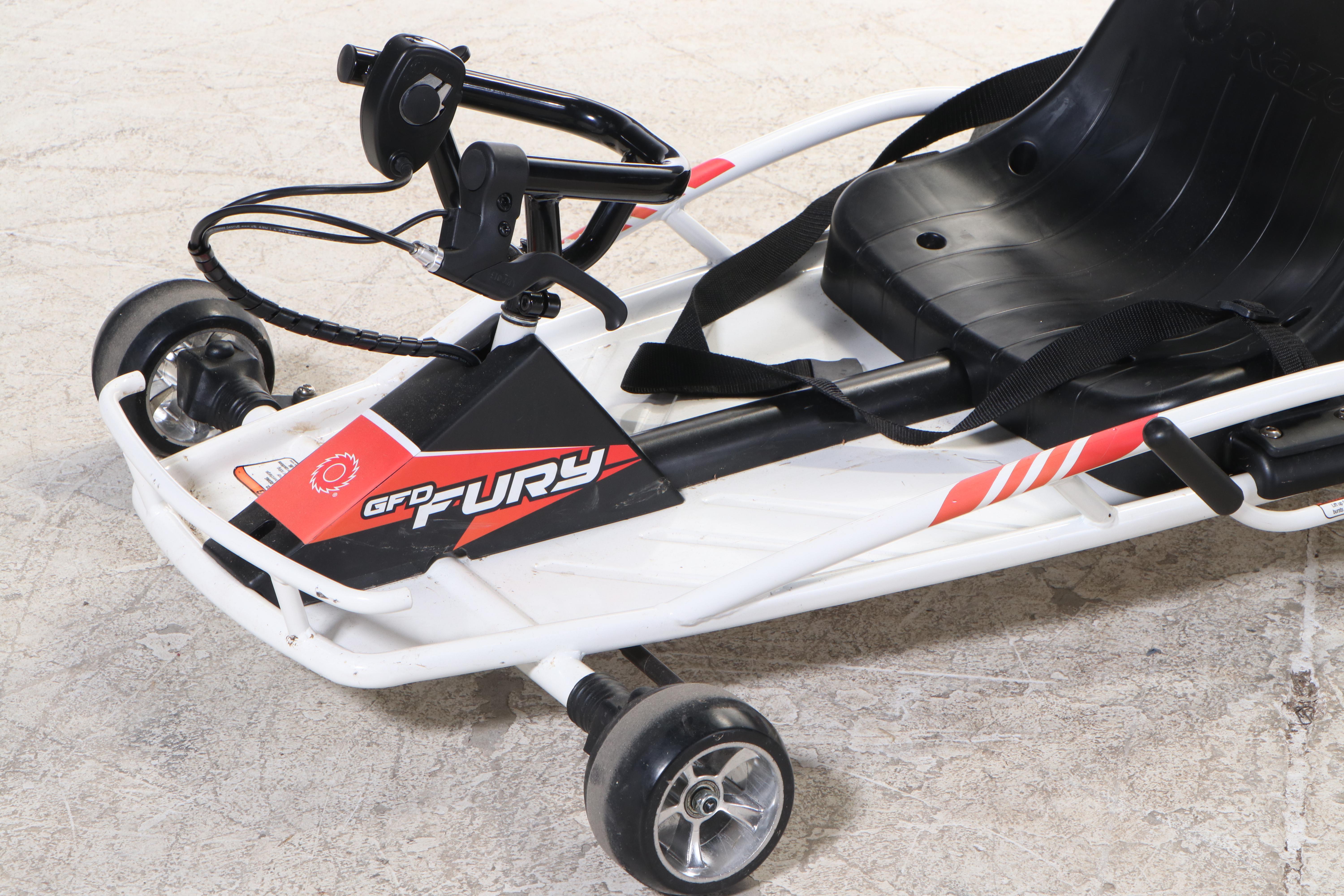 GFD Ground Forced Drifter Fury Razor Battery-Powered Go-Kart | EBTH