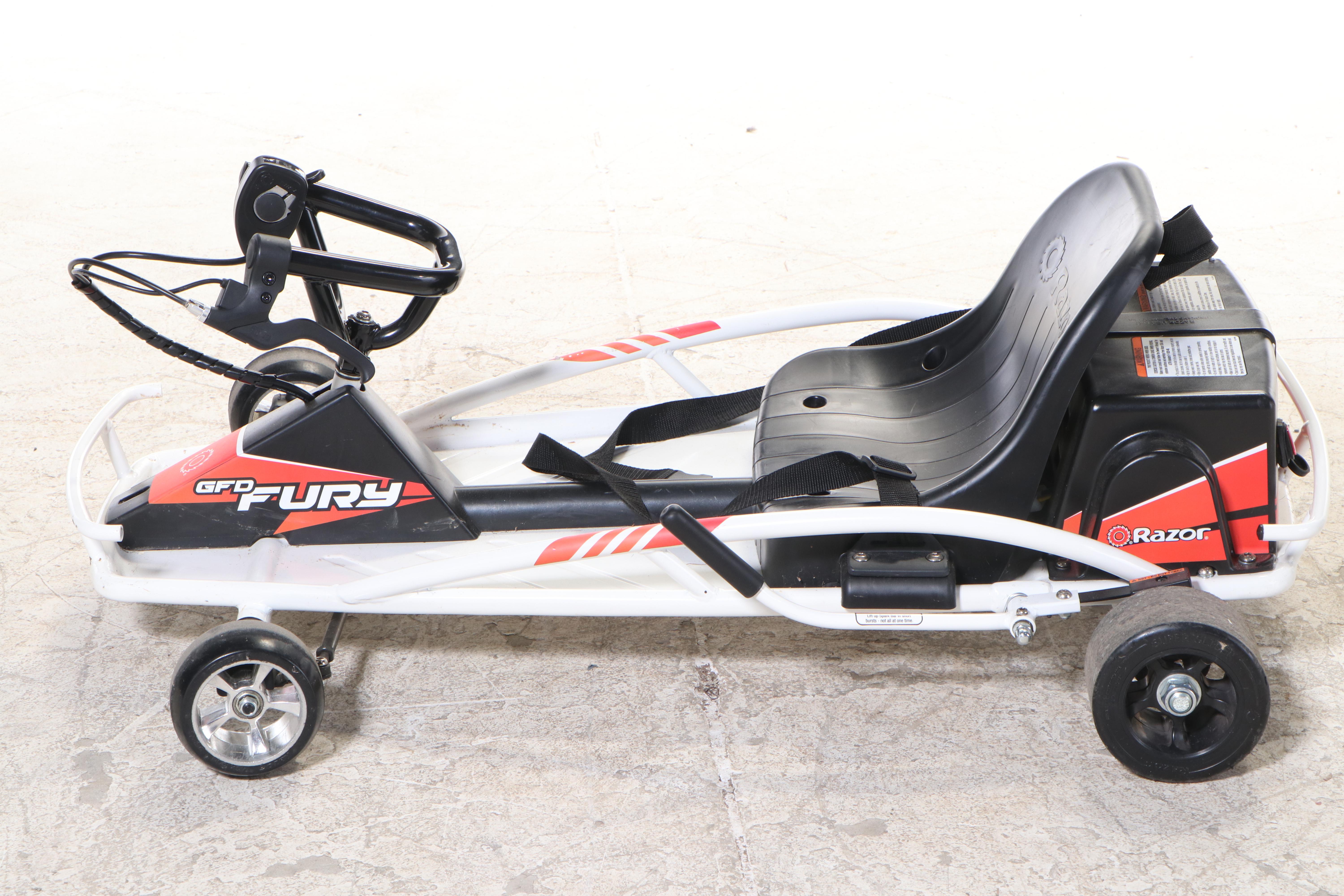 GFD Ground Forced Drifter Fury Razor Battery-Powered Go-Kart | EBTH